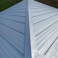 24ga 1" Nail-Strip Mill Finish by Total Roofing System The Metal Roof Experts