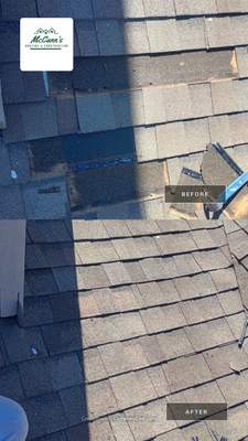 roof repair in Luther