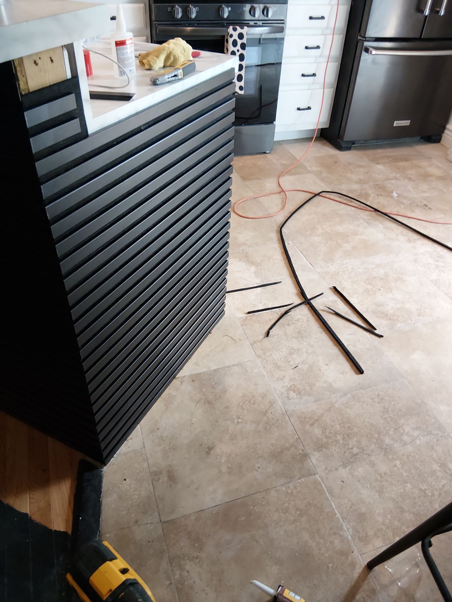 Kitchen Refresh and Hardwood Floor Restoration in Clayton by Legendary Services Company LLC.