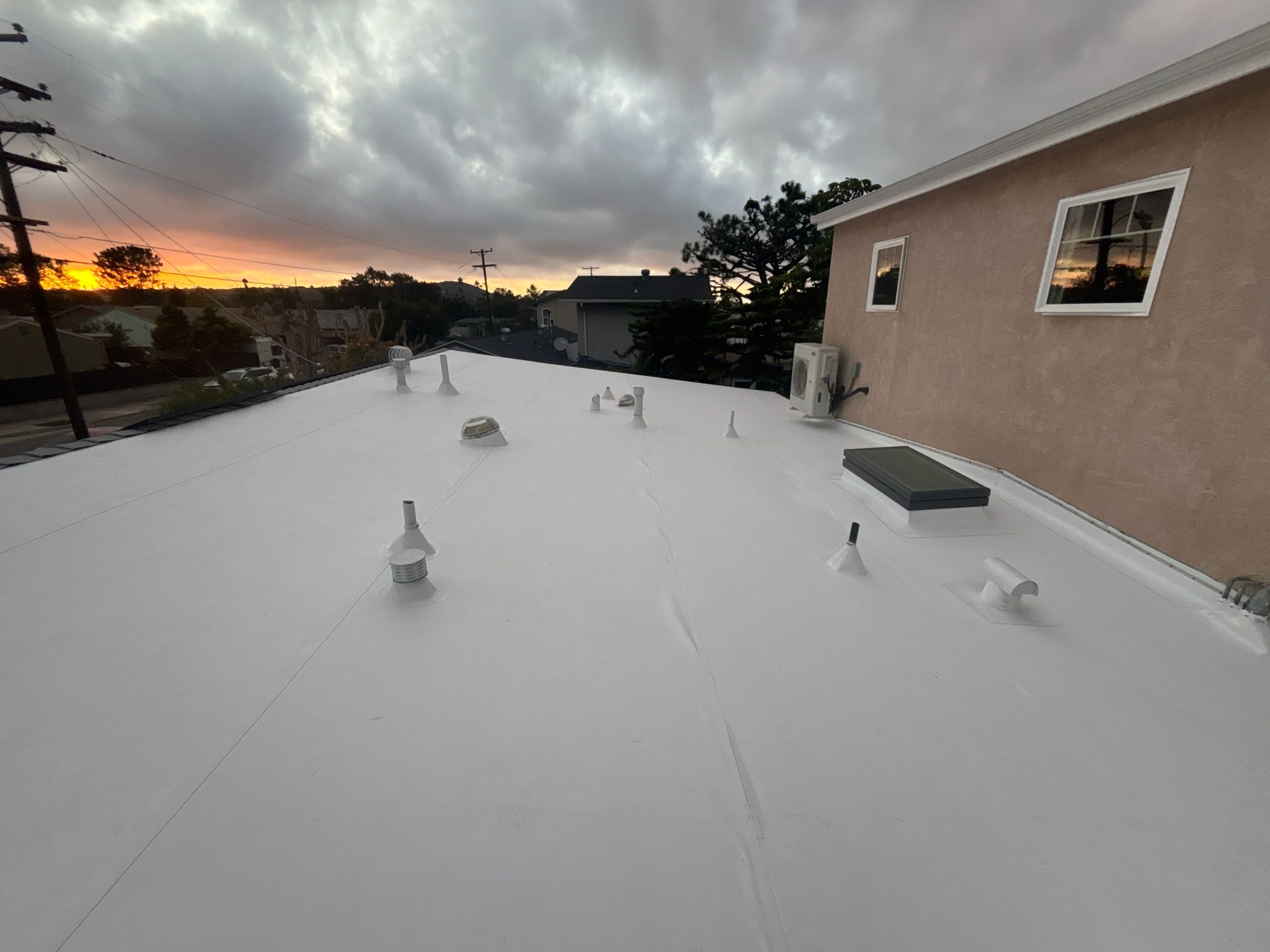 San Diego (Clairemont) Shingle & TPO Roof Replacement for Solar Installation by Zenith Roofing Services
