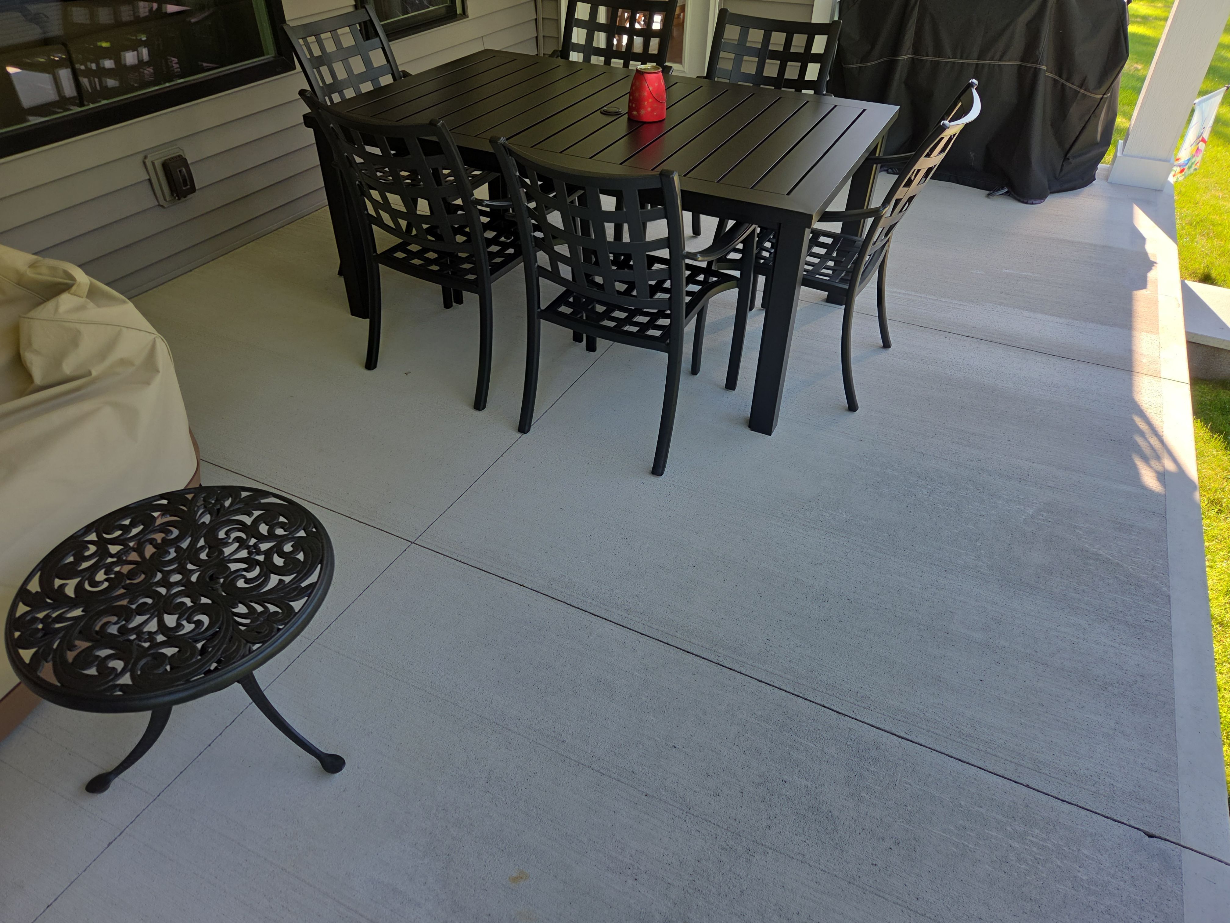 Vintage Goldmine Porch Coating by NG Masonry & Construction LLC