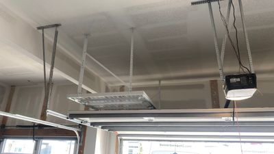 Stan D. adds ceiling rack to garage! 