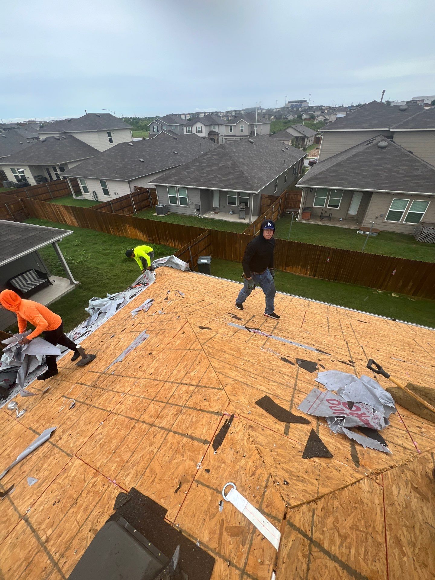 Project in San Marcos by Rhino Roofing and General Contracting, LLC