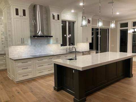 New Kitchen using Shiloh Cabinetry by Kitchen Works LLC