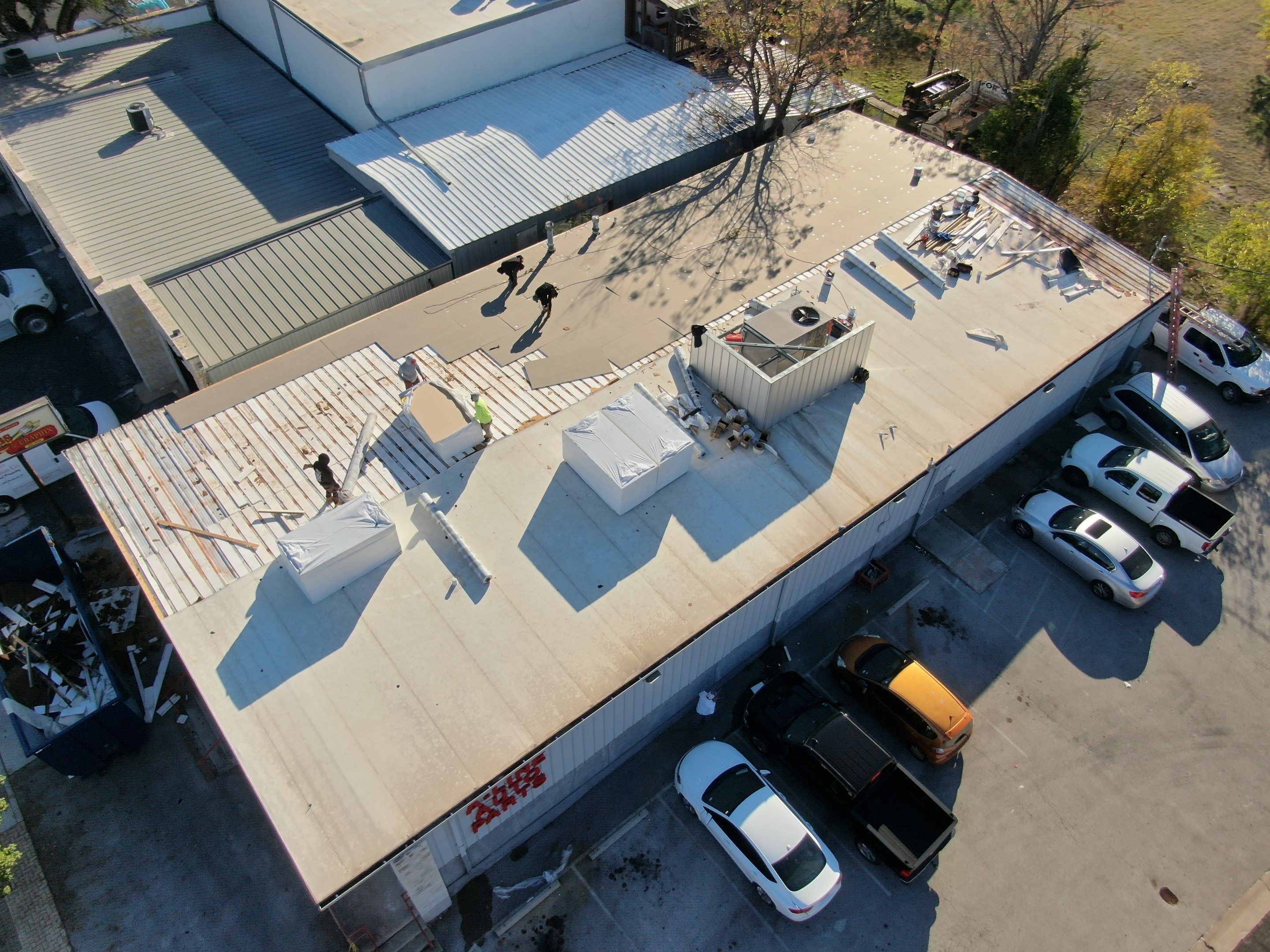 Project in Round Rock by Hartland Roofing & Construction