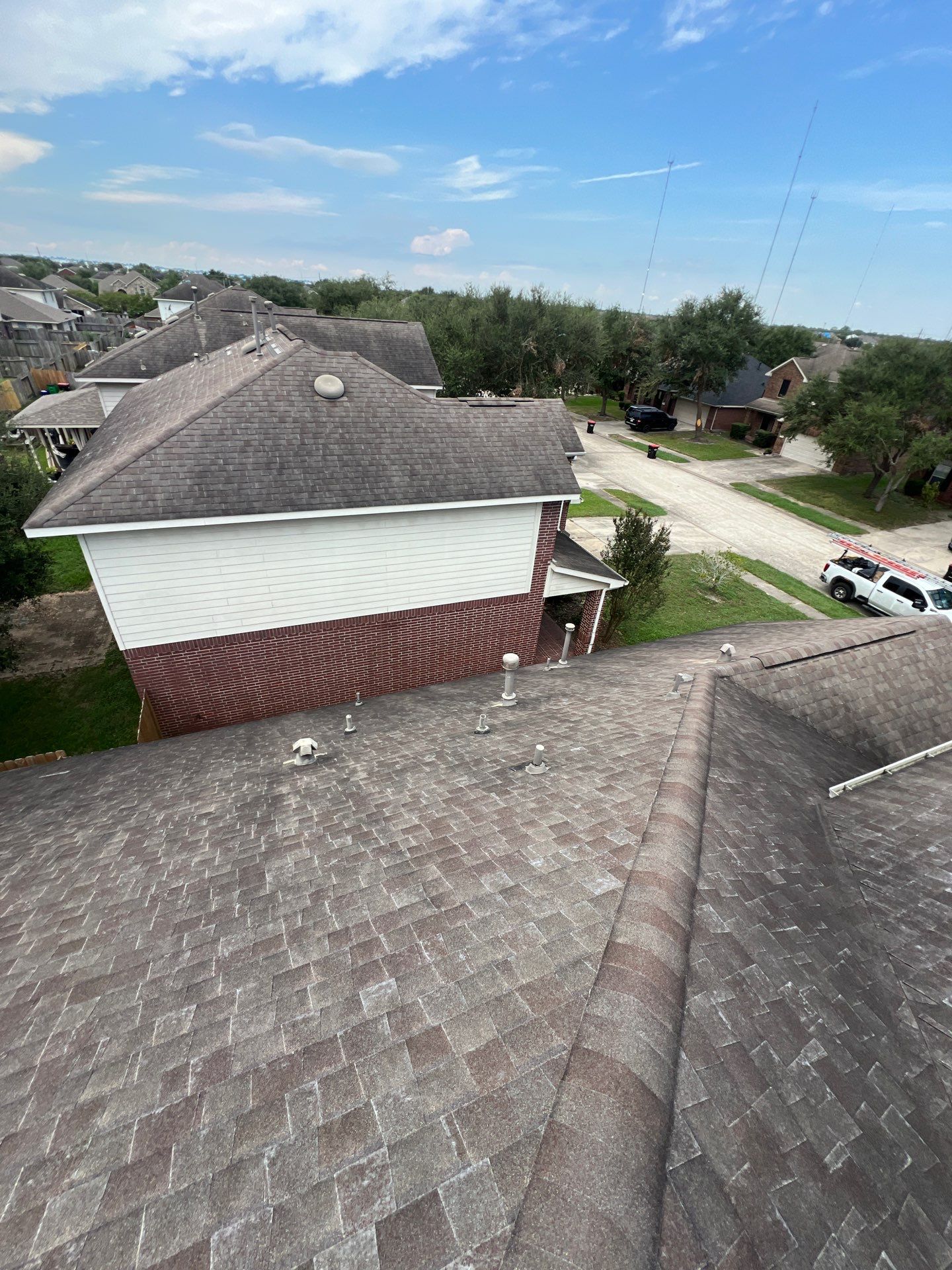 Residential Roofing Repair using Owen's Corning Duration (Lifetime) Shingles by Roof Repair Company