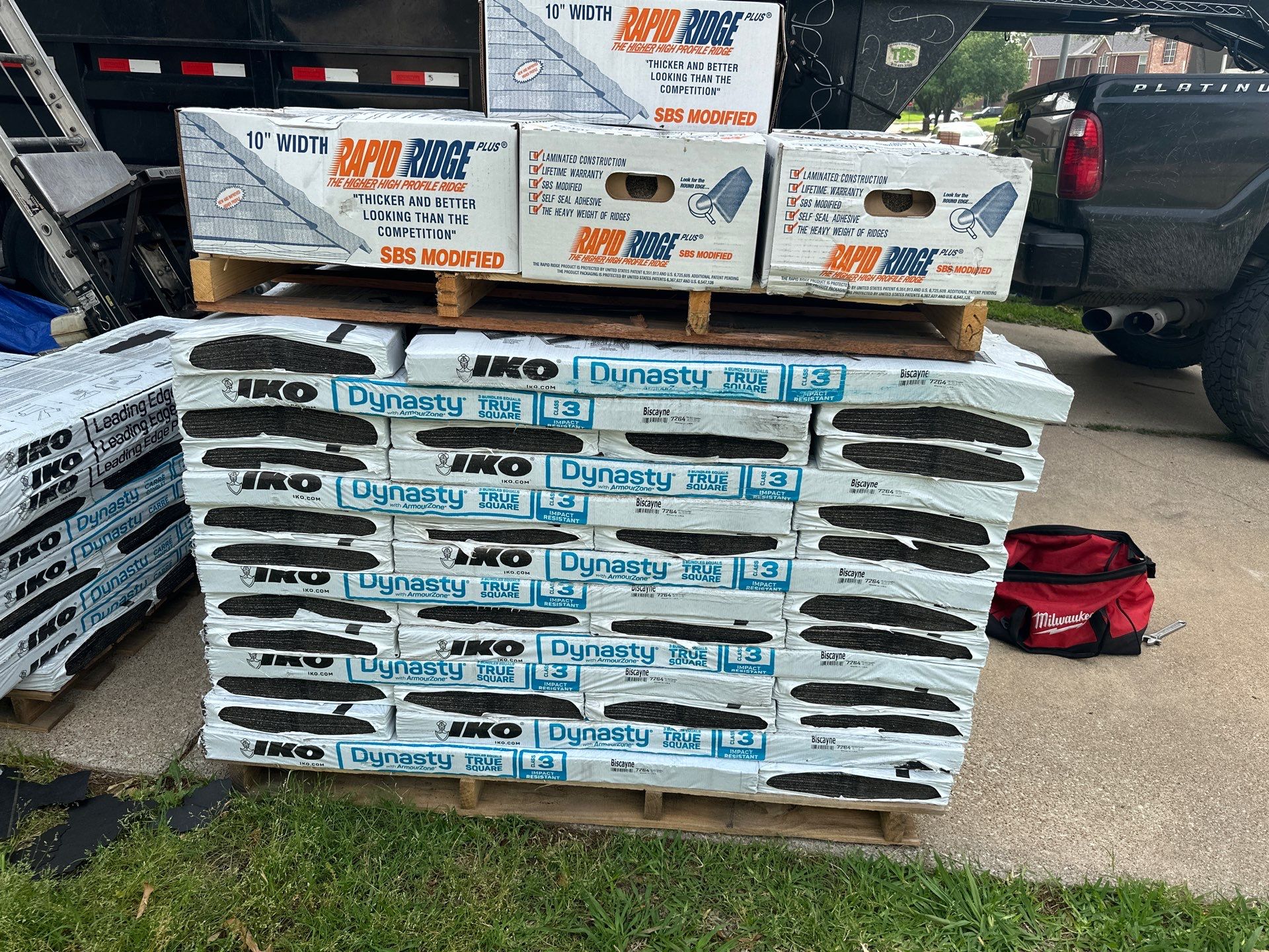 Residential Roofing Installation using Iko Dynasty Biscayne Bay Color by Becker Roofing and Exteriors