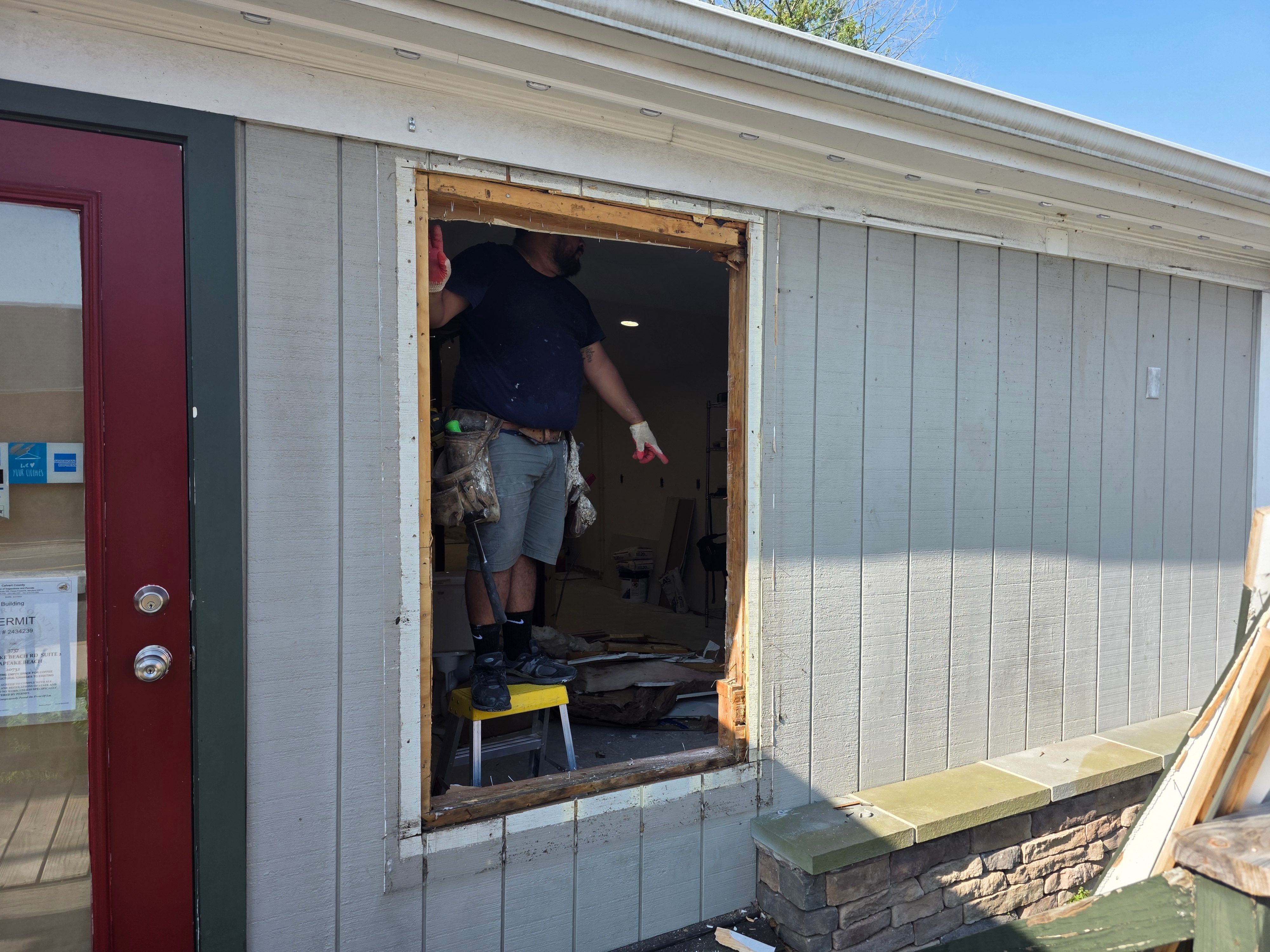 Window and Exterior Trim Installation in Chesapeake Beach by Window Depot of Annapolis