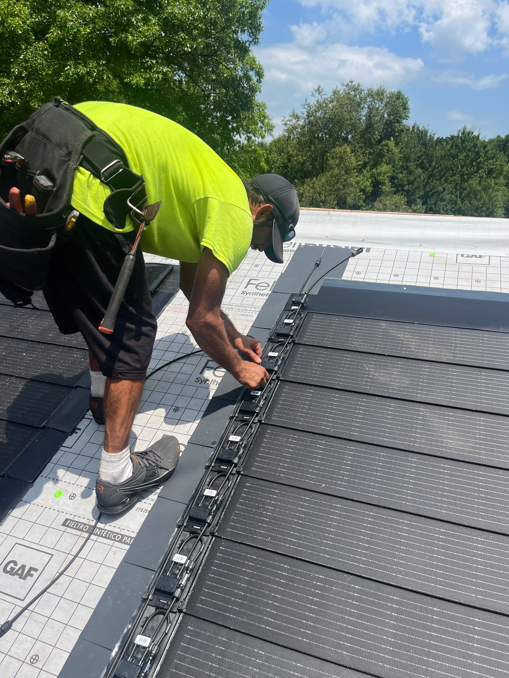 Solar Roof Installation using GAF Solar  by Acme Exteriors
