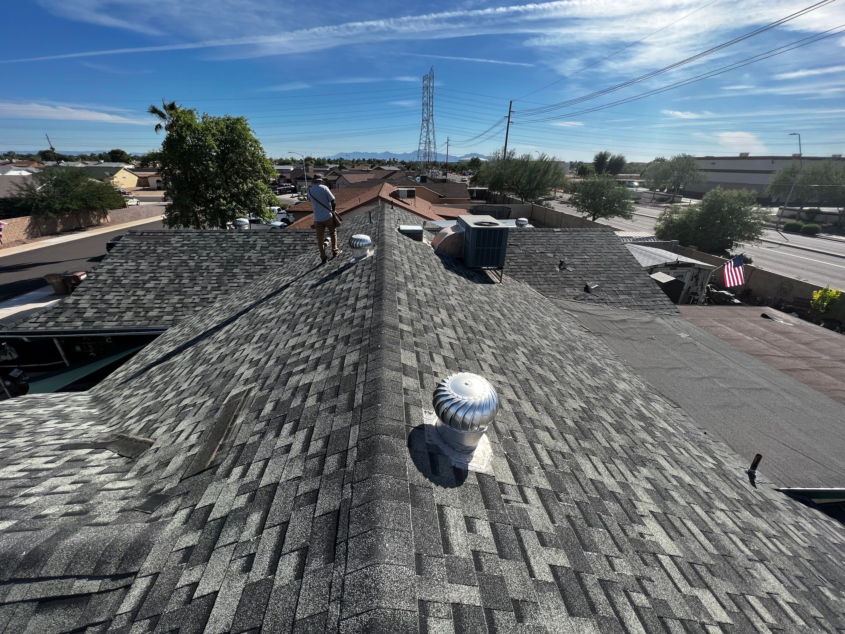 Rick's Interior & Full Re-Roof by All Storm Roofing & Construction