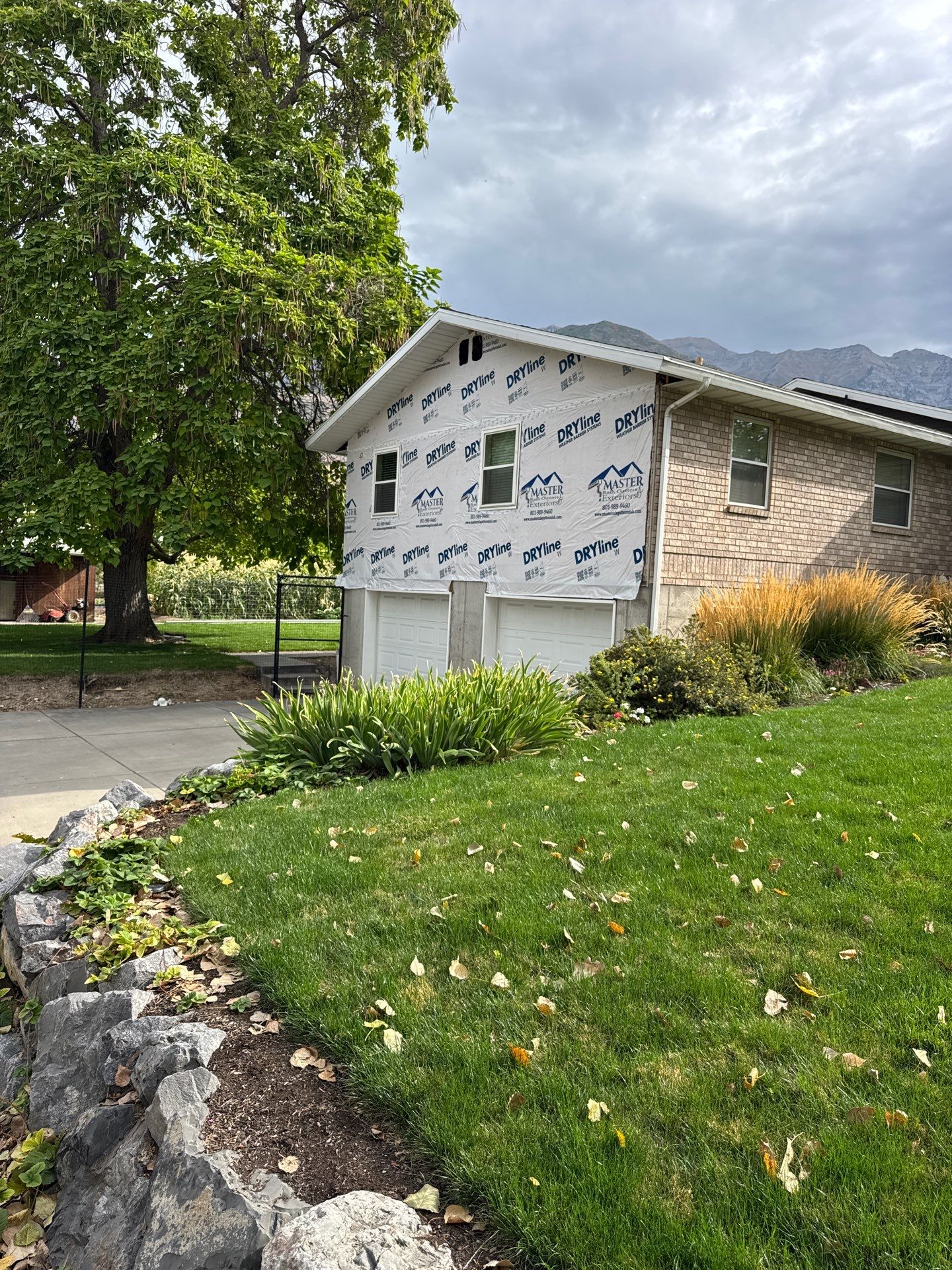 Project in Lindon, Ut by Master Rain Gutters.