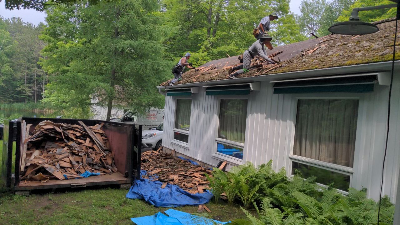 Residential Roofing Installation using 24 Ga Standing Seam Meta by Jay Carter Roofing & Sheet Metal