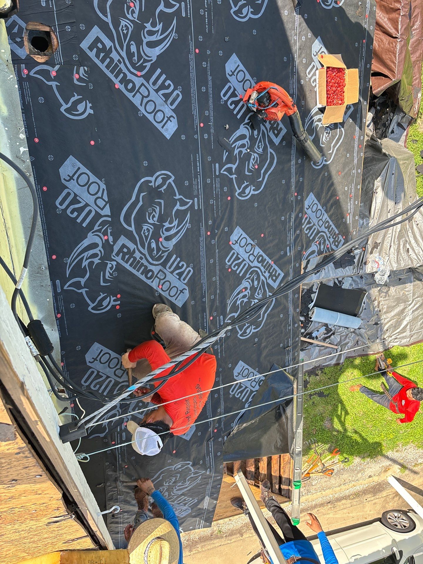Residential Roofing Repair using Owen's Corning Duration (Lifetime) Shingles by Roof Repair Company