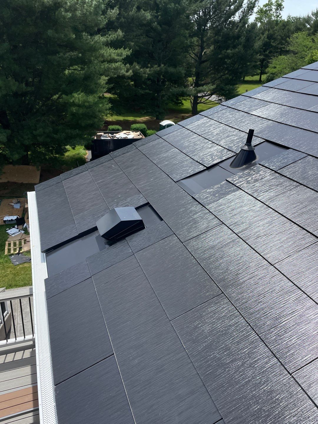 Tesla Solar Roof Installation by American Home Contractors
