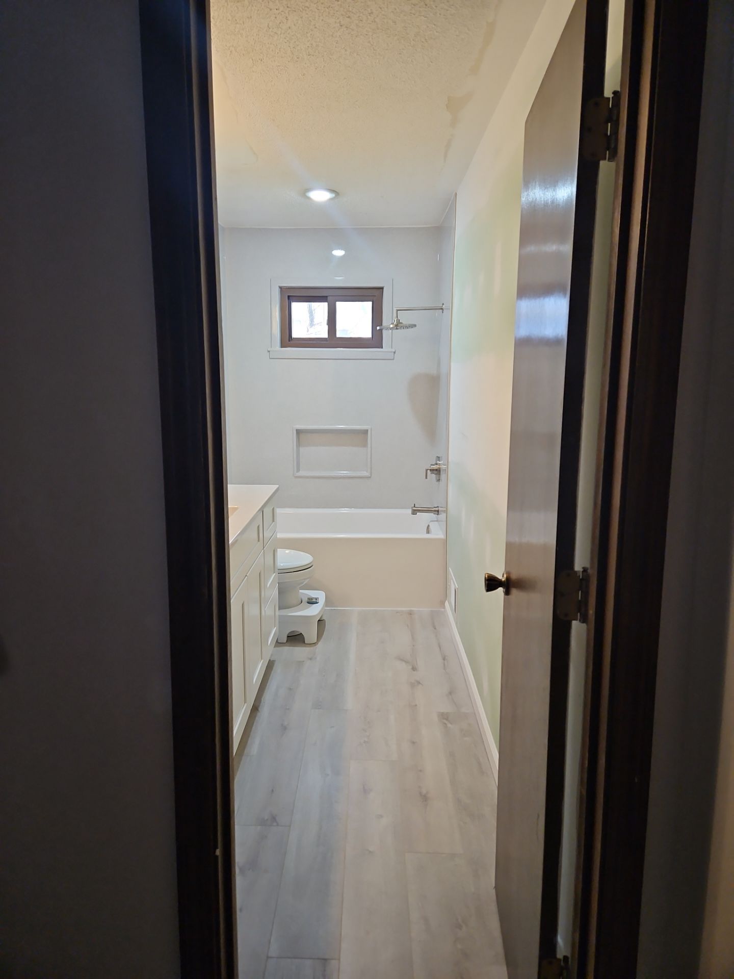 Bathroom Remodel using Onyx by The Shower Company