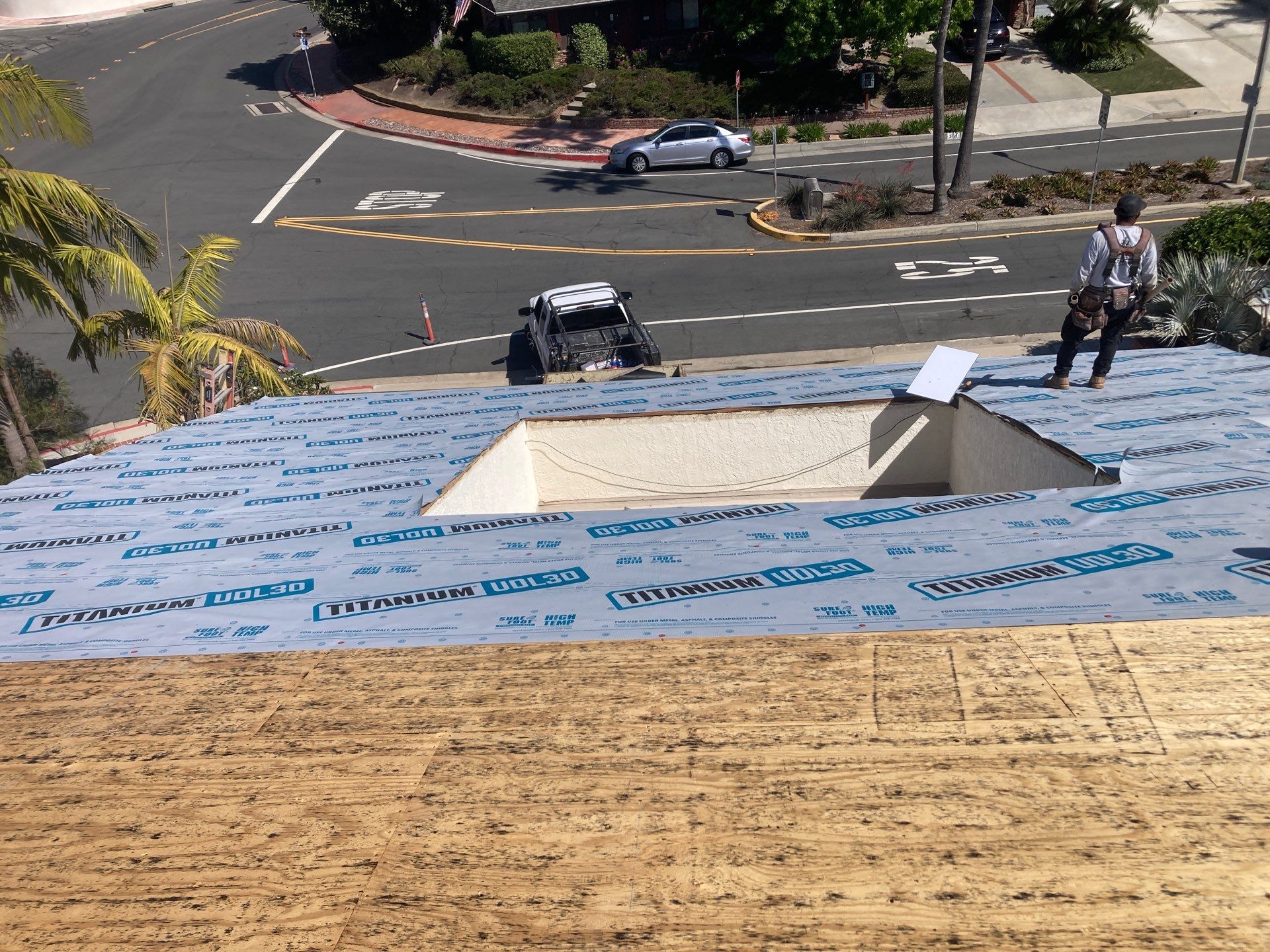 Complete Architectural Shingle Roof Replacement in San Clemente by Reliable Roofing San Diego Inc.