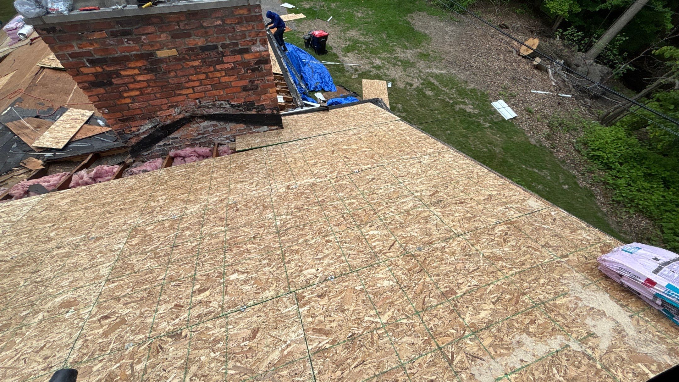 Roof Replacement using Owens Corning Estate Gray by 180 Contractors