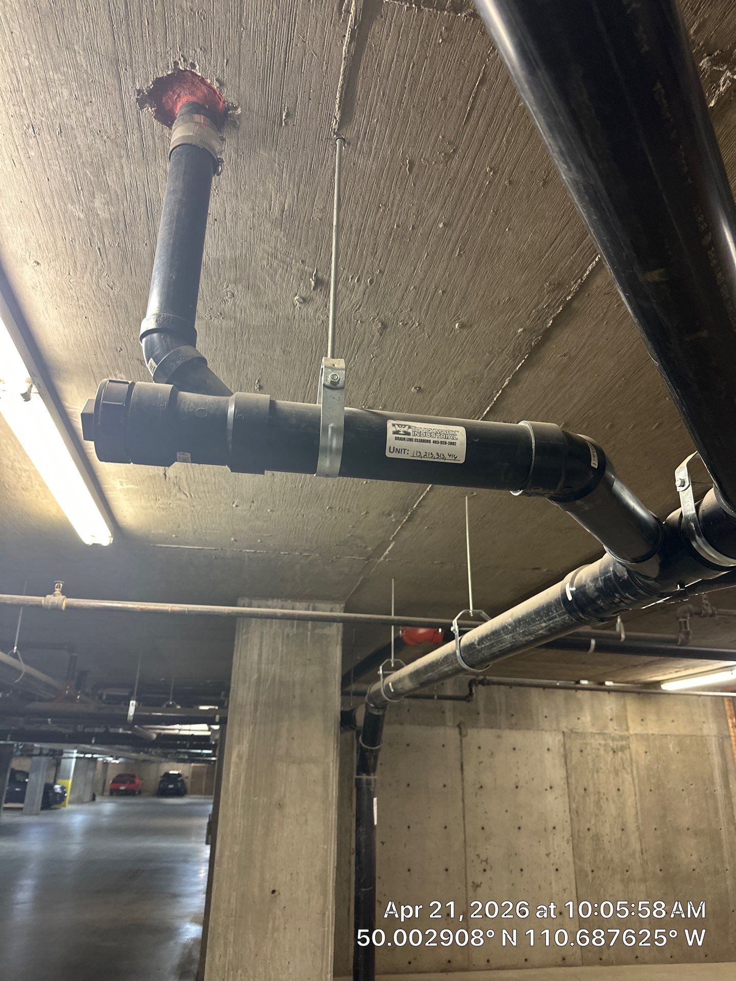 Multi-Story Condo Drain Line Cleaning and Stack Flushing in Medicine Hat by Septic Medic Inc.