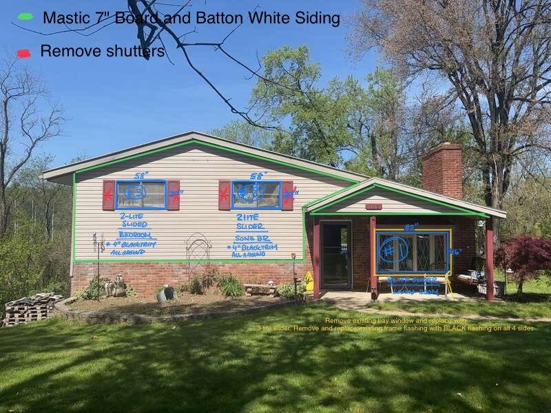 Hardie Siding and Window Project in Bridgeville by Cousins Roofing Siding & Decks