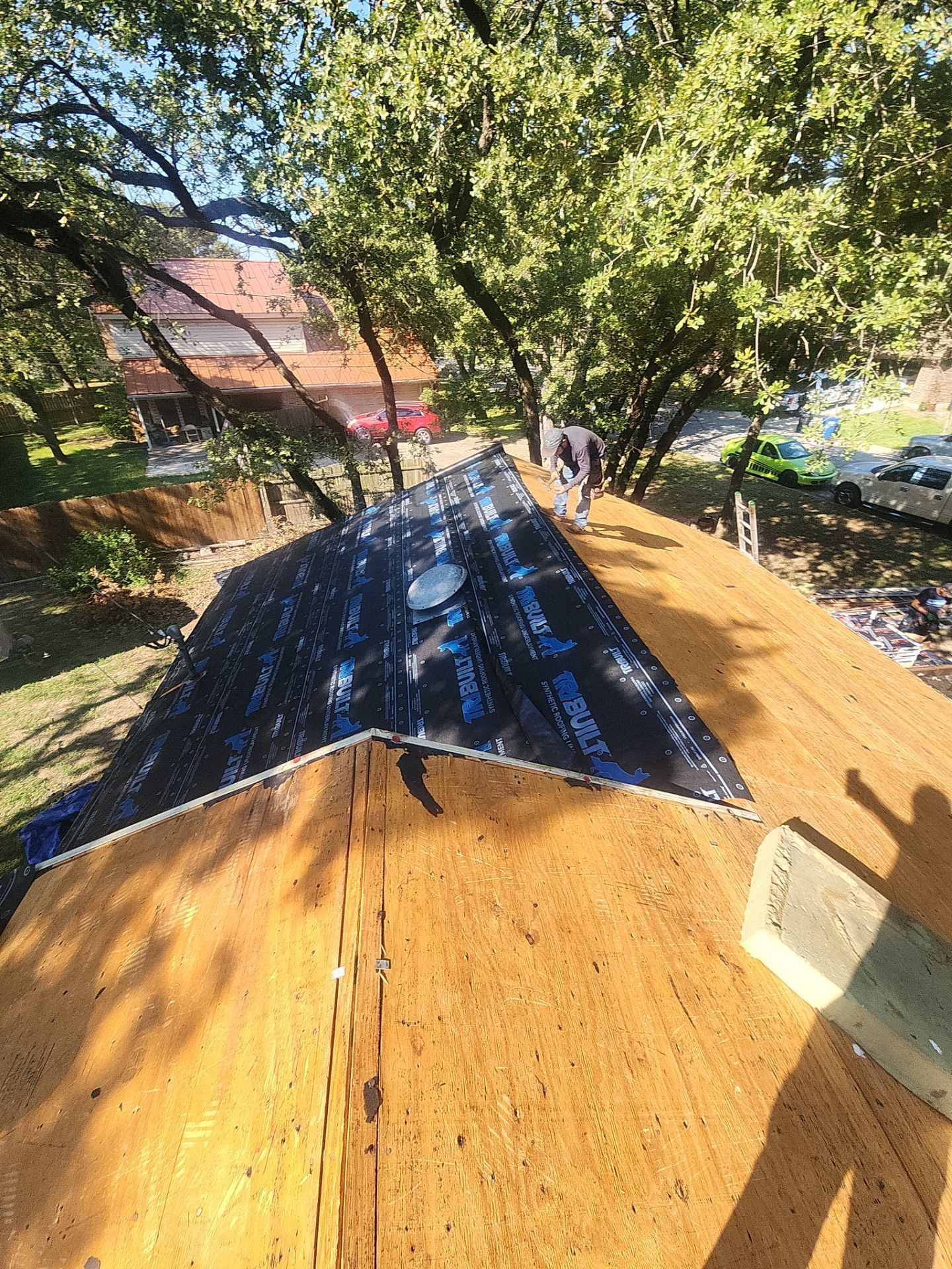 Project in Azle by Lonestar Roofing and Restoration LLC.