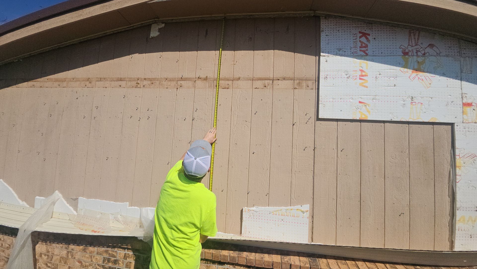 Siding Project in Yukon by Z Construction & Roofing, LLC