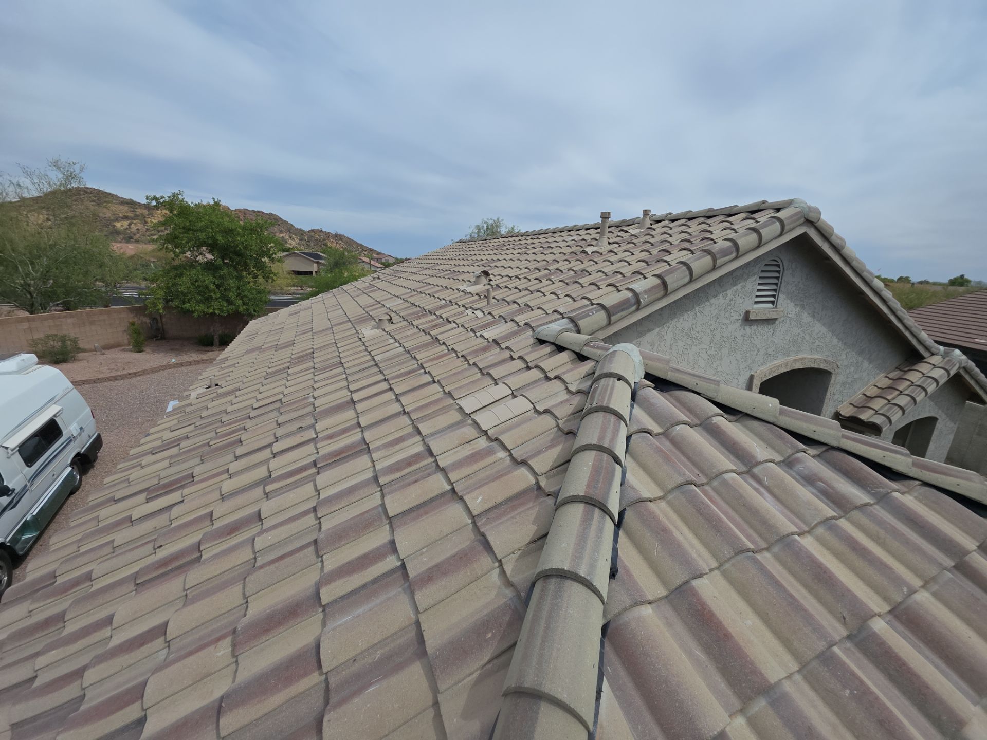 Tile reset in Gold Canyon, AZ by Weather-Tite Roofing
