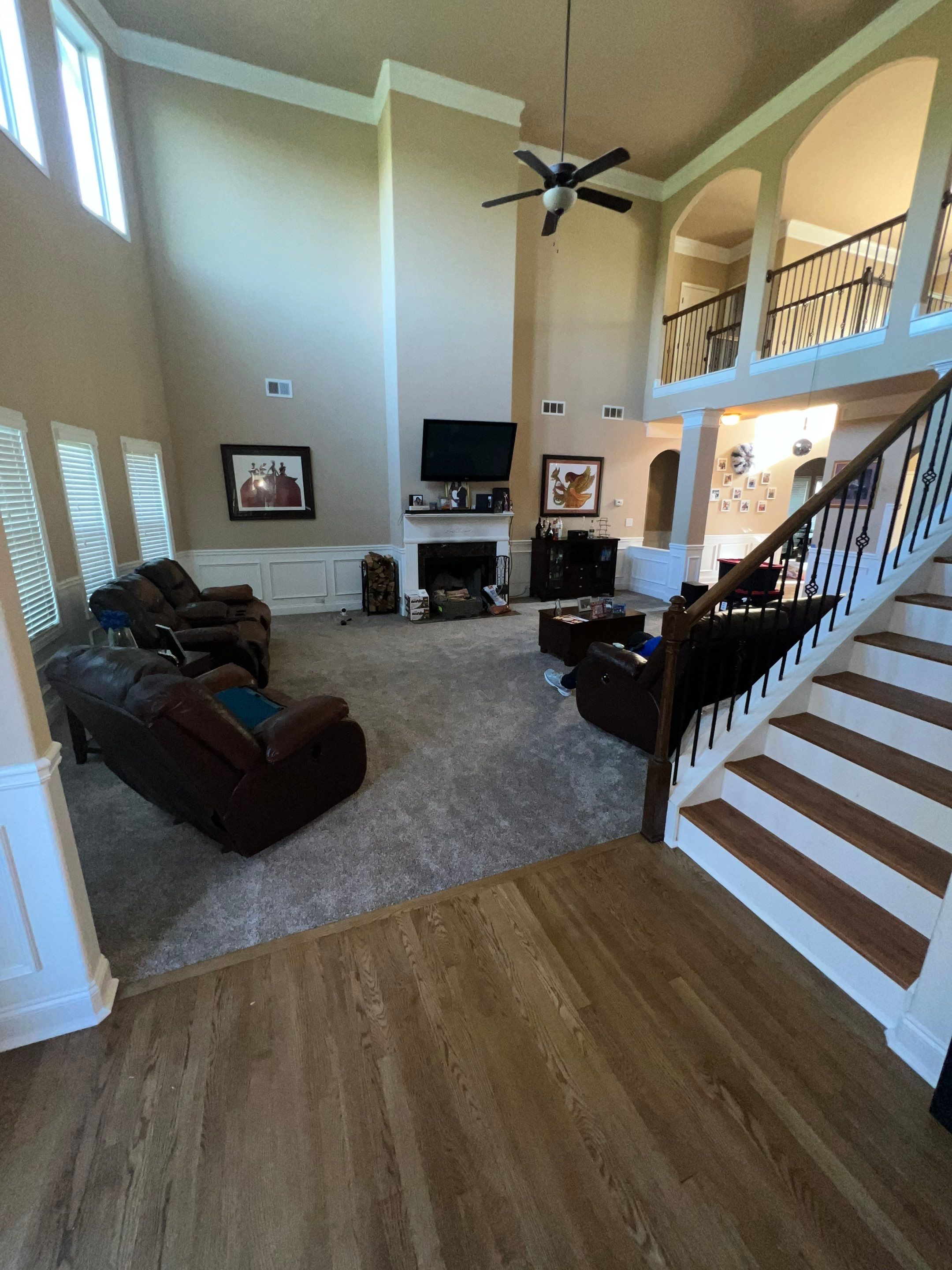 Multi-Room Interior Renovation and LVP Flooring Installation in Atlanta by Swift Home Renovations 