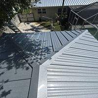 24ga 1.5" Mechanical Seam Mill Finish by Total Roofing System The Metal Roof Experts