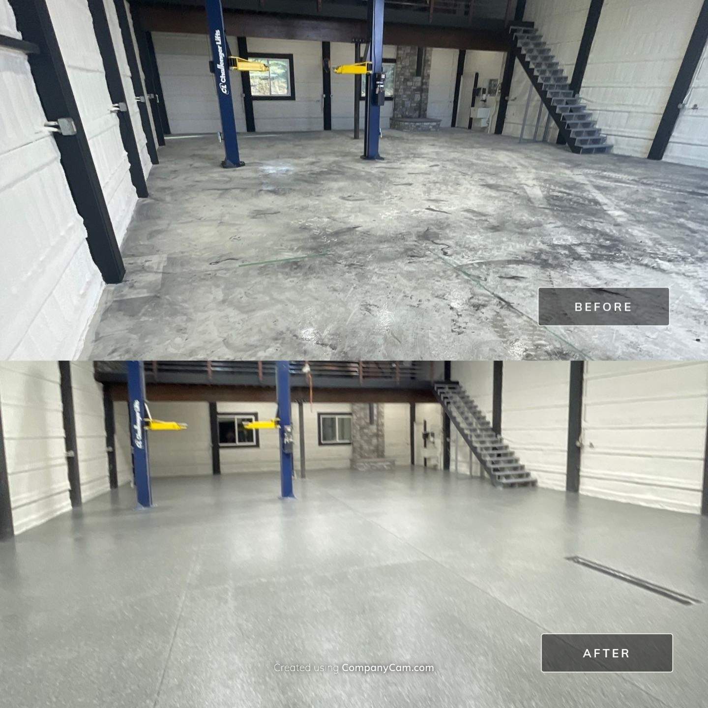 Shop Transformation using Slate Hybrid by Croc Coatings, LLC