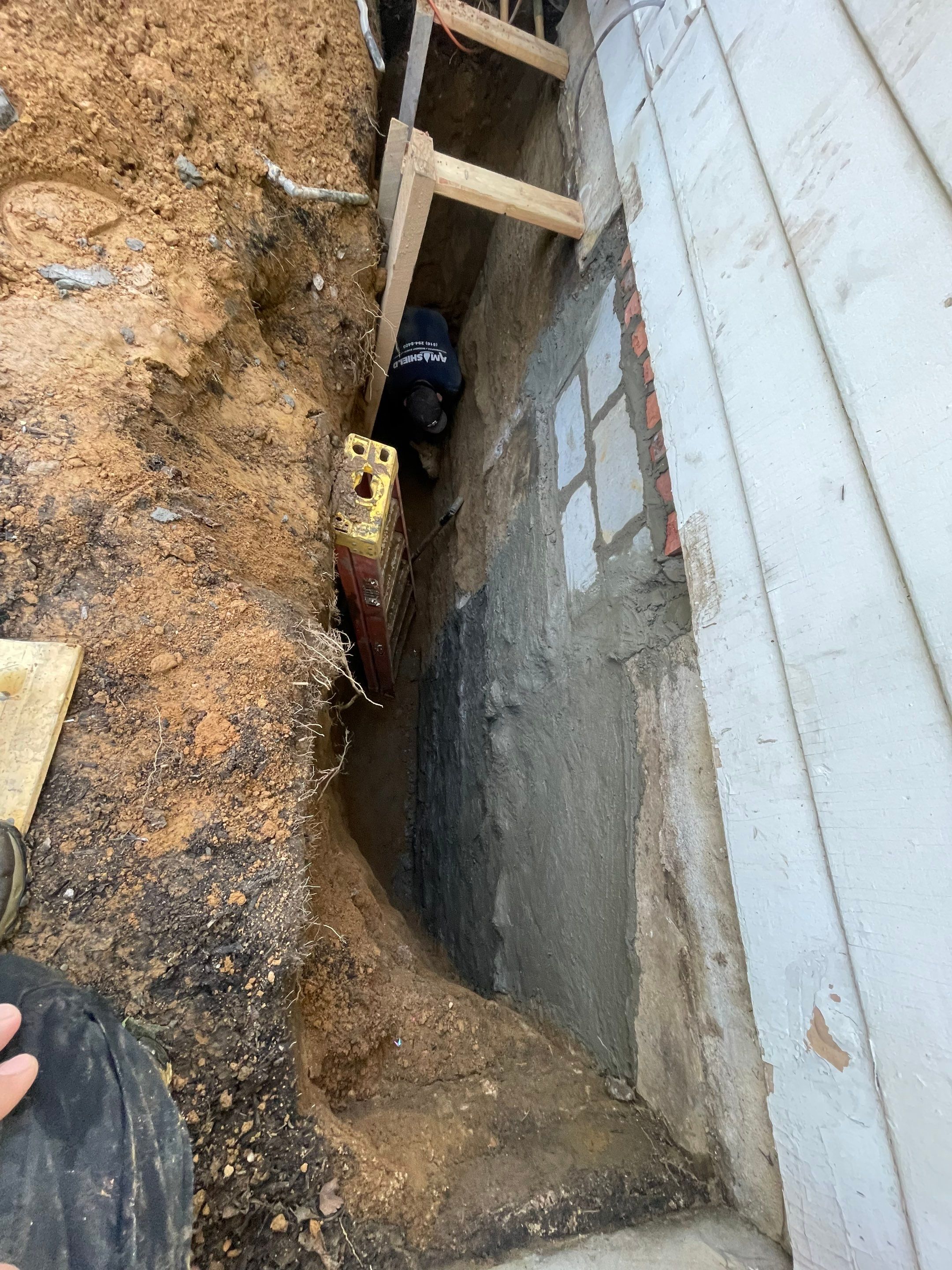 South Dr • Plandome, NY 11030 by A.M. Shield Waterproofing, Corp.