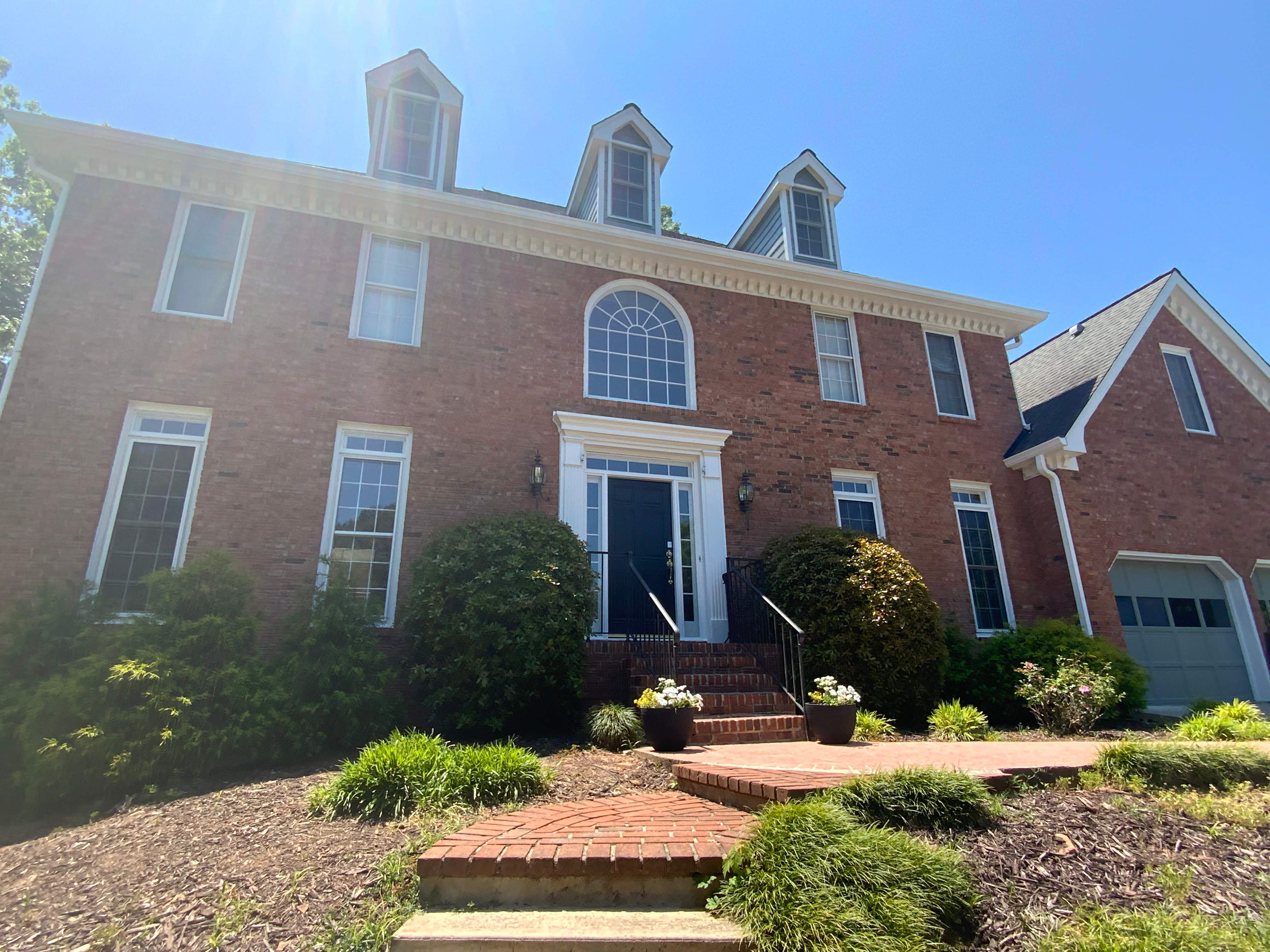 Full Exterior Home Repainting and Trim Refinishing in Roswell by Swift Home Renovations