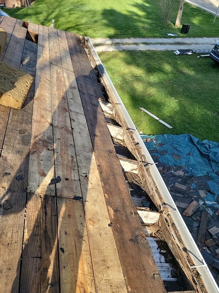 ATLAS PINNACLE COLOR: COASTAL GRANITE DRIP EDGE: BLACK by Eagle Eye Roofing