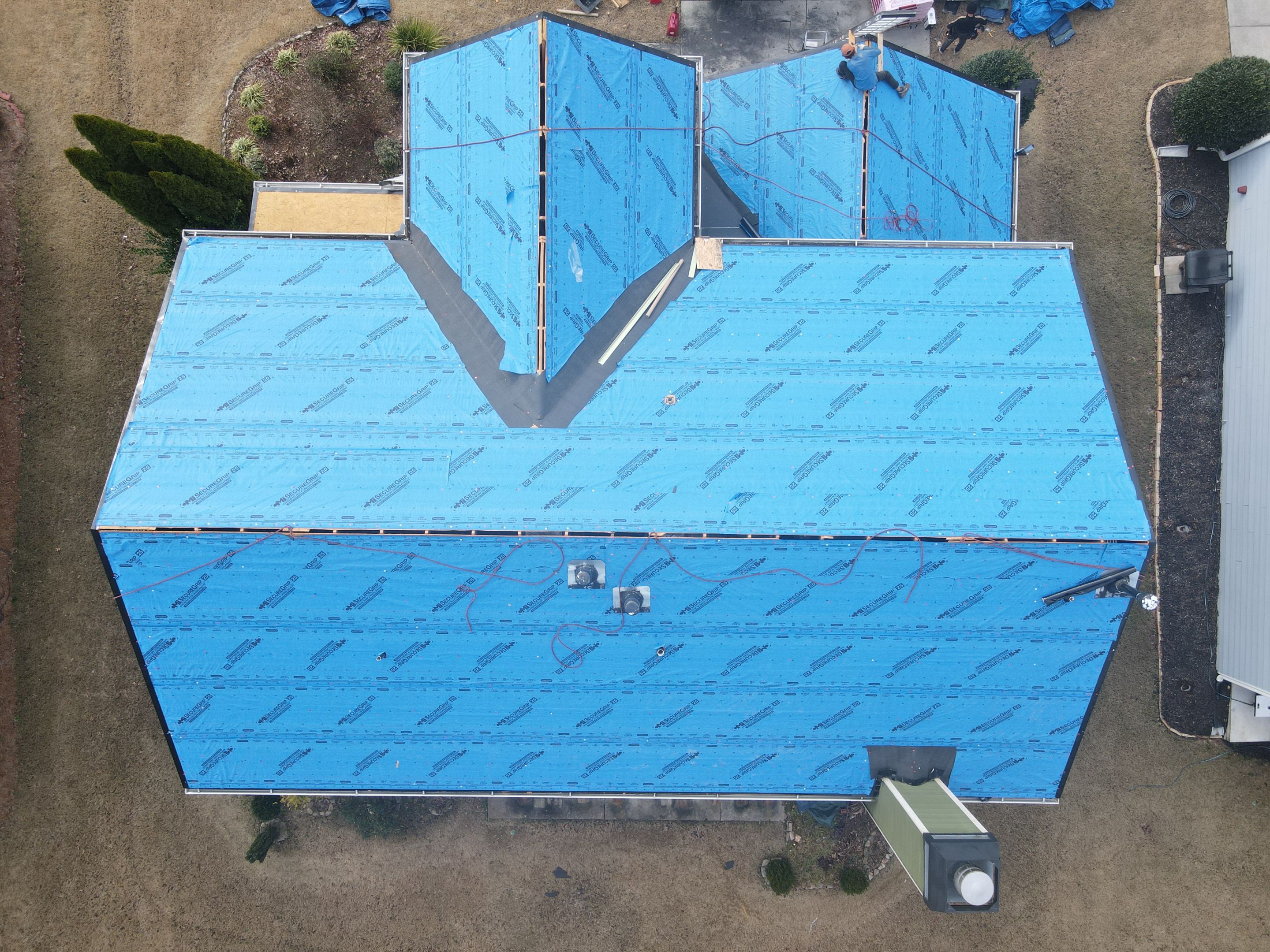 Residential Roofing Installation using Atlas  by Inspector Roofing and Restoration