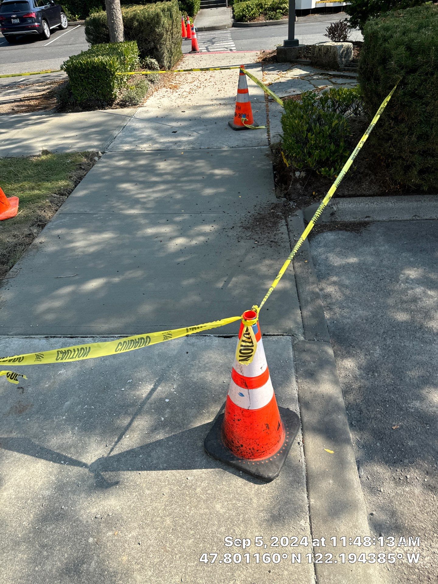 Kidder Matthews | Parking Lot Sealcoating & Striping with Concrete Curb & Patch Repairs  by Jireh Asphalt & Concrete Inc 