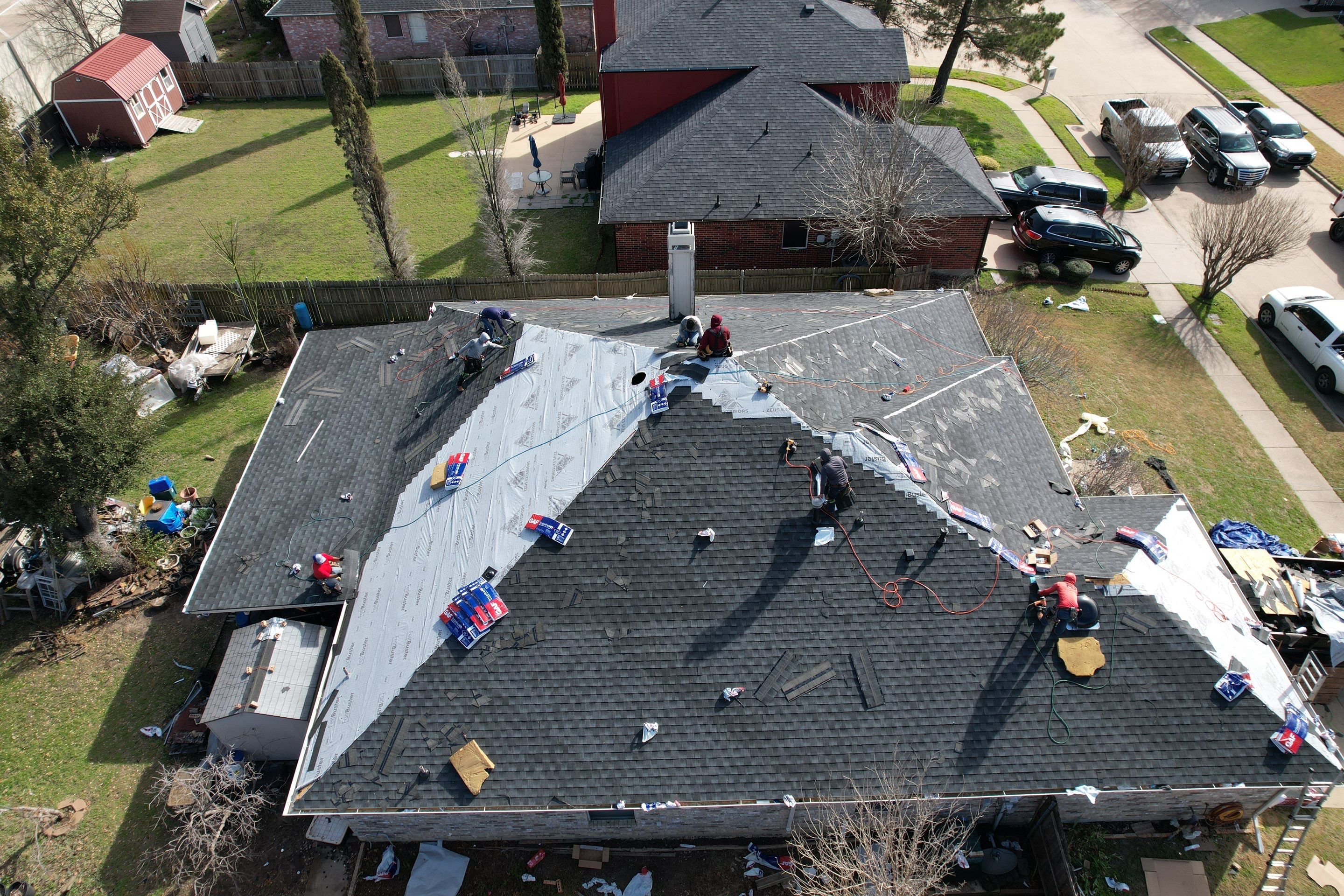 Project in Arlington  by Zeus Exteriors