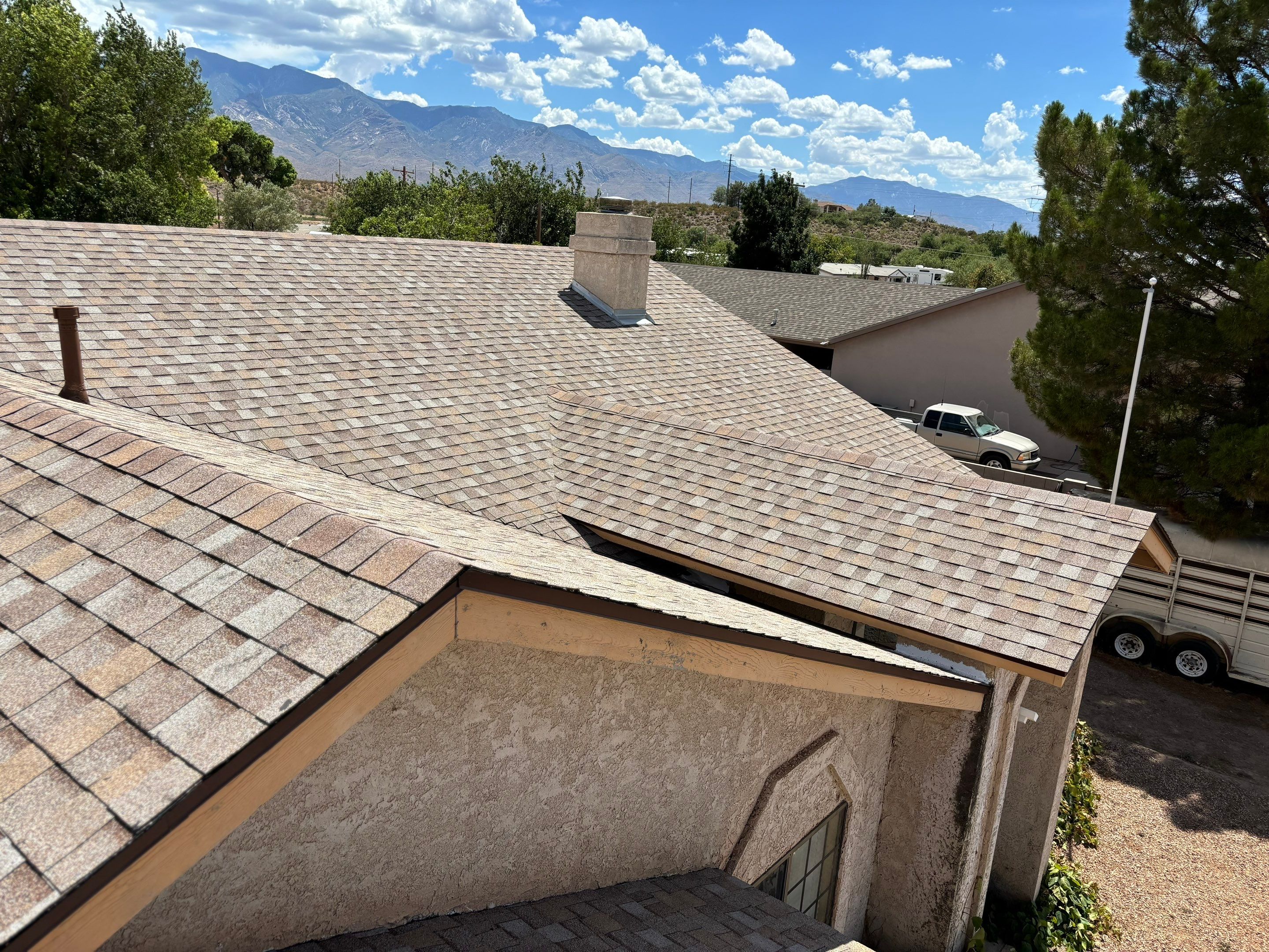 Park's Full Re-roof by All Storm Roofing & Construction