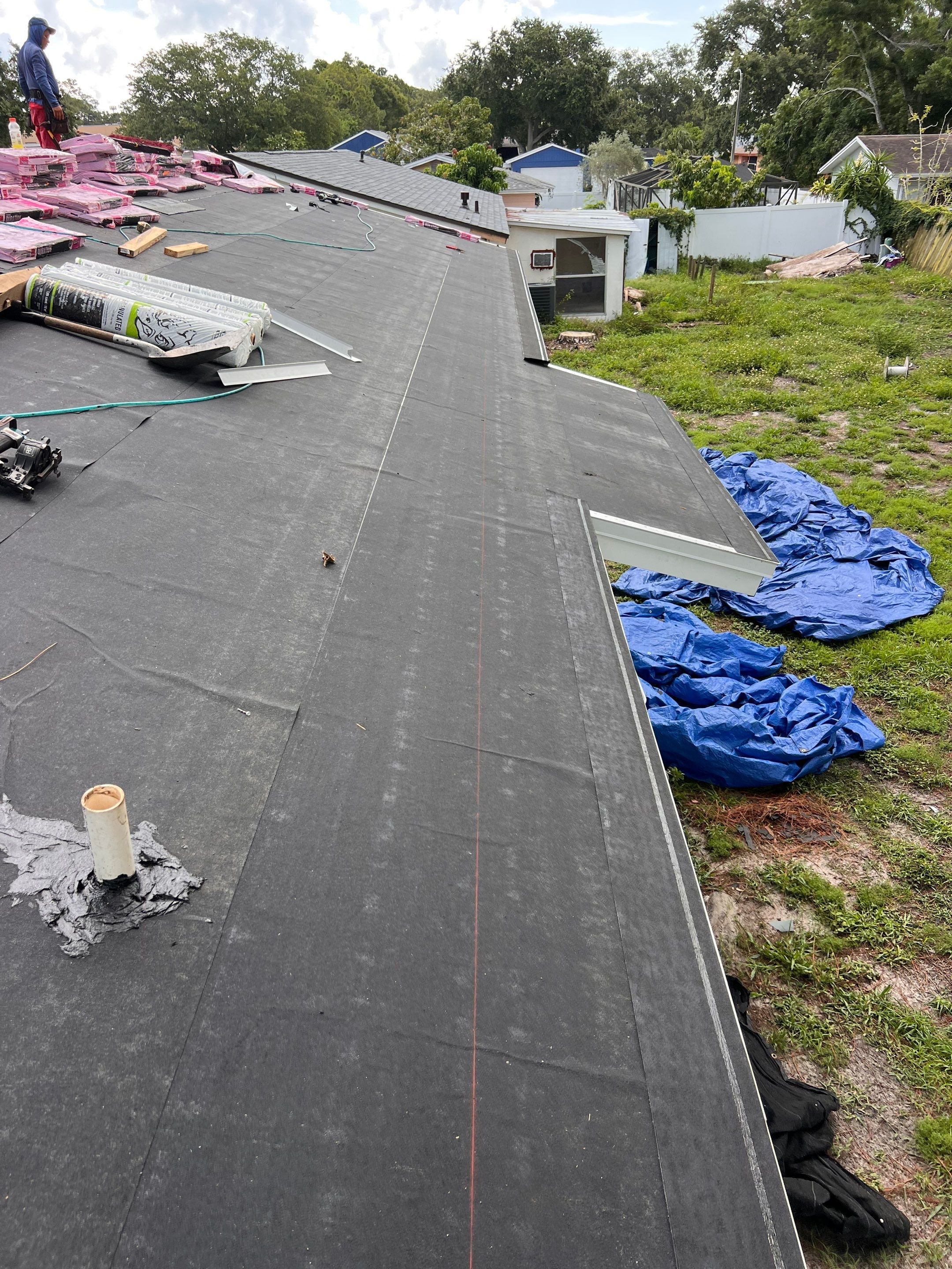 Project in Pinellas Park 33782 by Mitchell Roofing Company LLC 