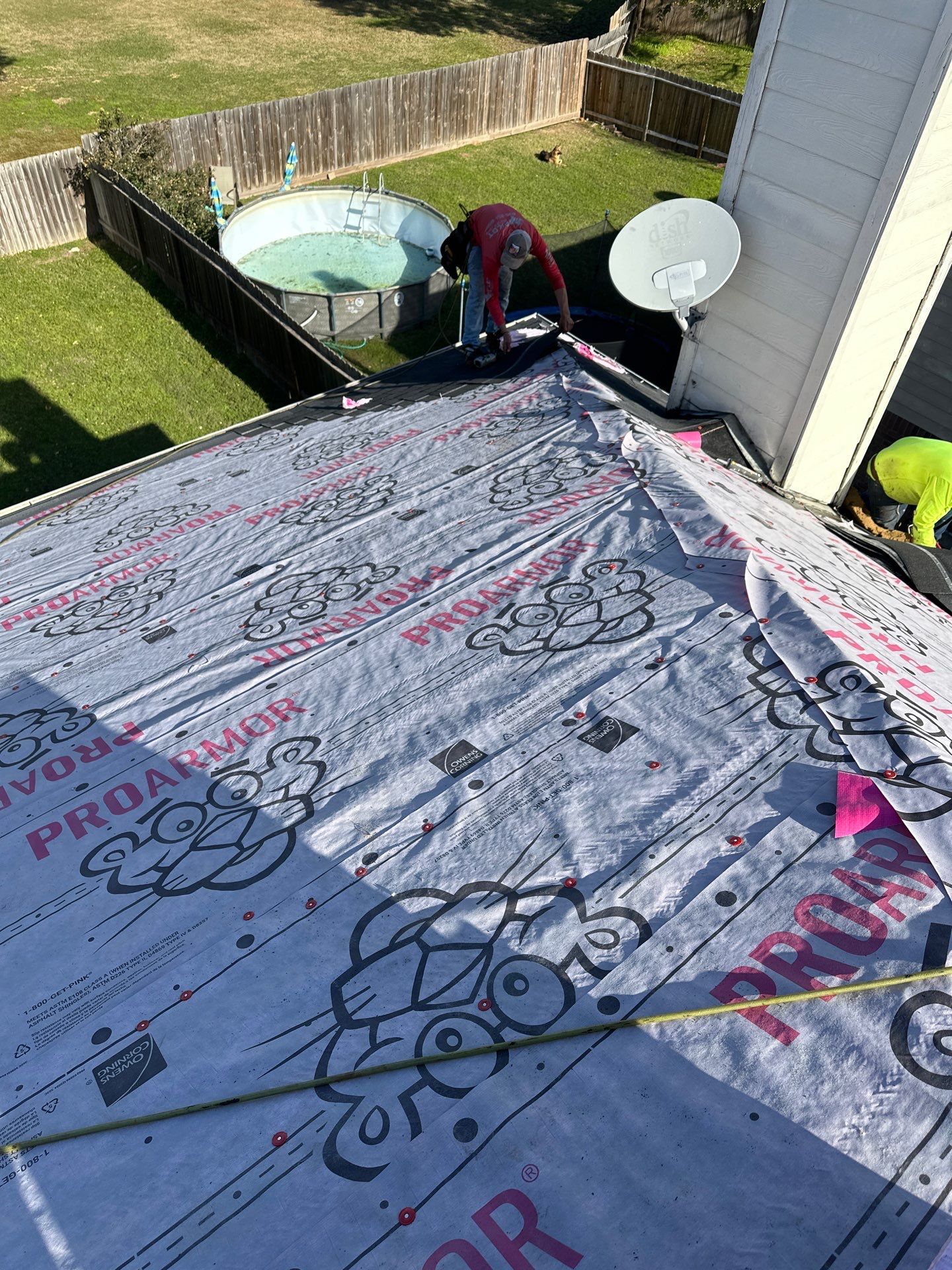 Project in Katy by Motion Roofing