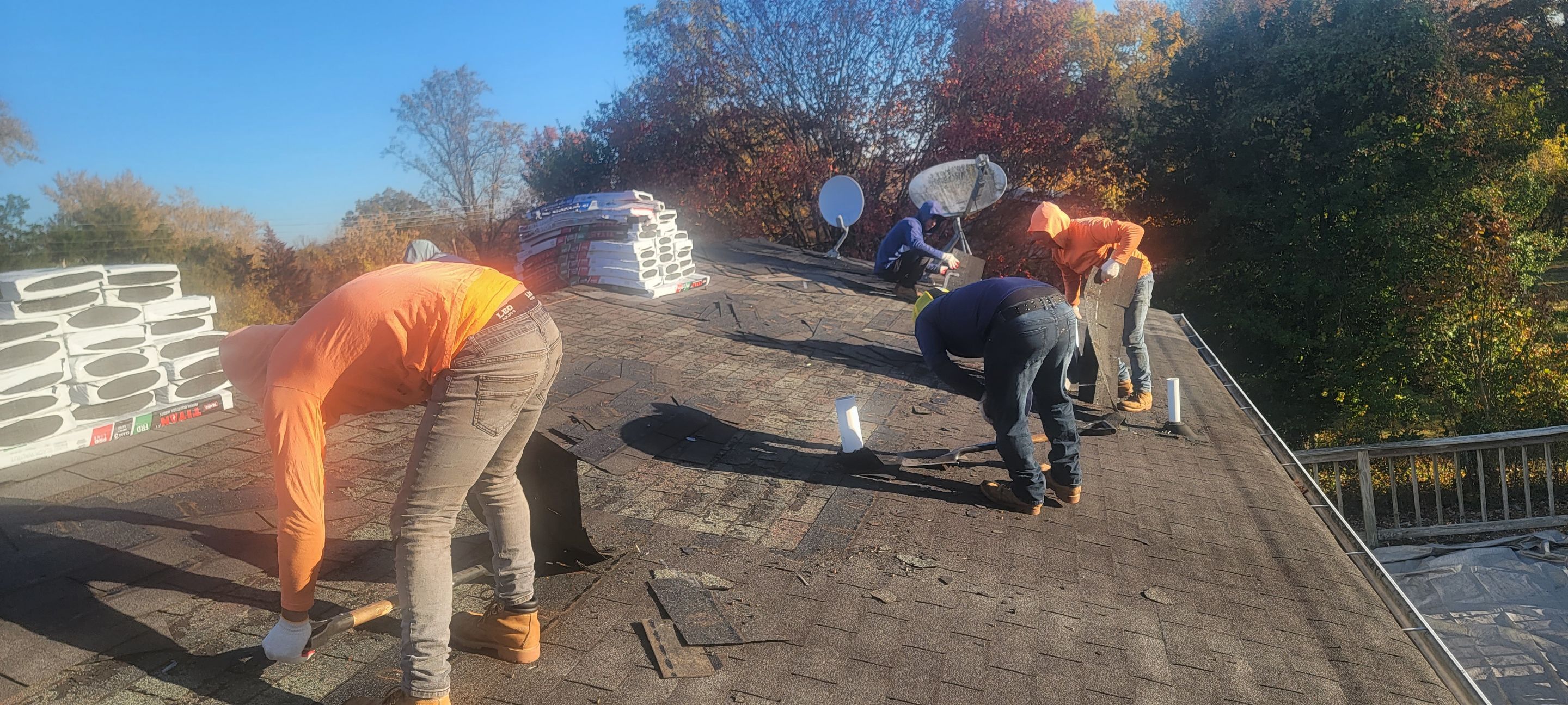 Roof Installation using Tamko Hp Titan XT by ExteriorPros