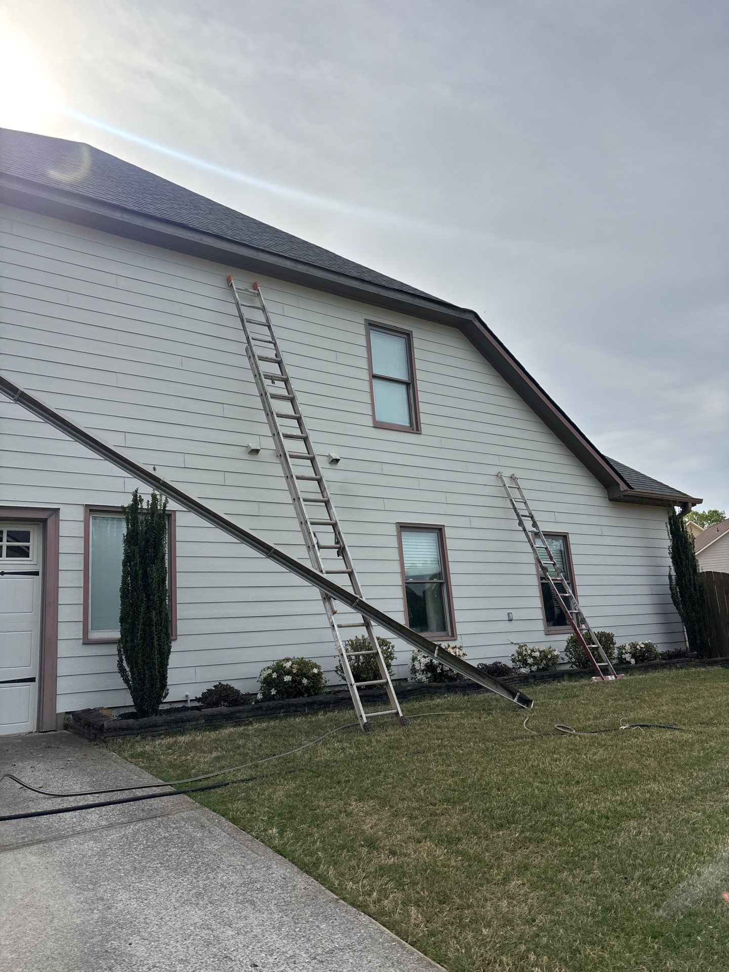 Modern Contrast Exterior Refresh – Cumming, GA 30040 by Five Star Painting