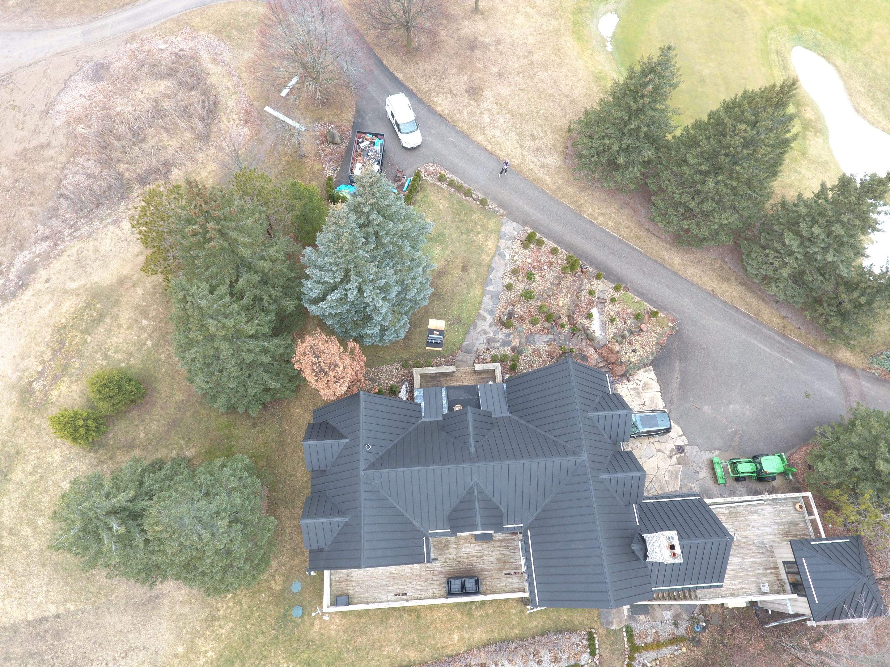 Residential Roofing Installation using 24 Ga Standing Seam Metal by Jay Carter Roofing & Sheet Metal