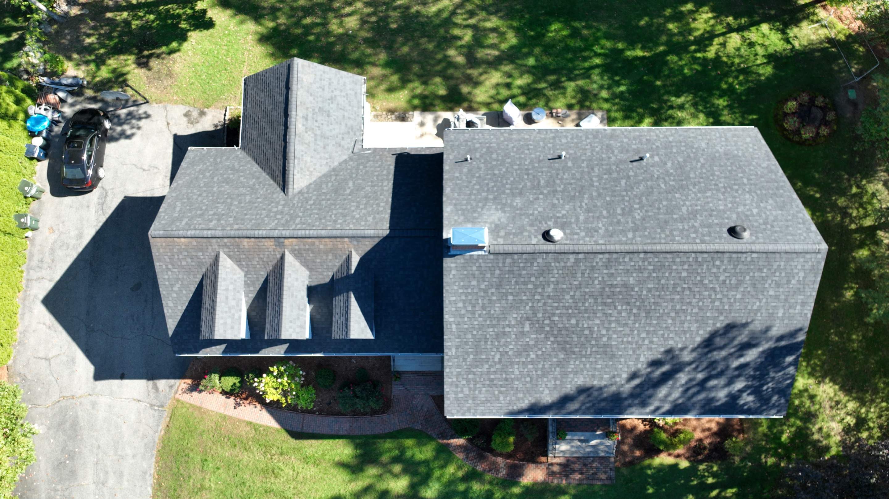 Two-Layer Tear-Off & Full Roof Replacement in Andover, MA – Owens Corning Duration, Onyx Black by JOHNNYS PRO