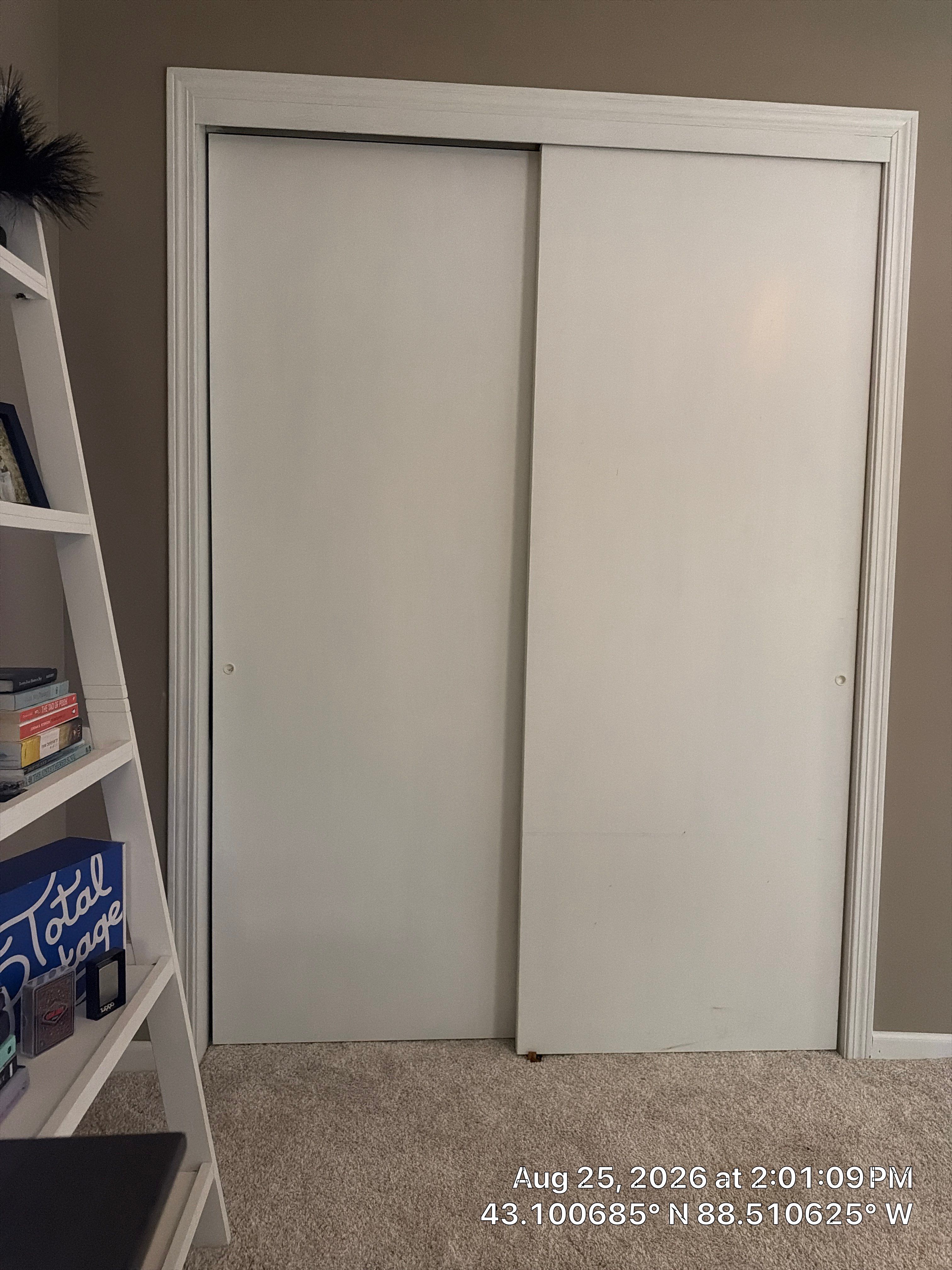 Interior Sliding Closet Door and Trim Installation in Oconomowoc by CompanyCam Sales Demo