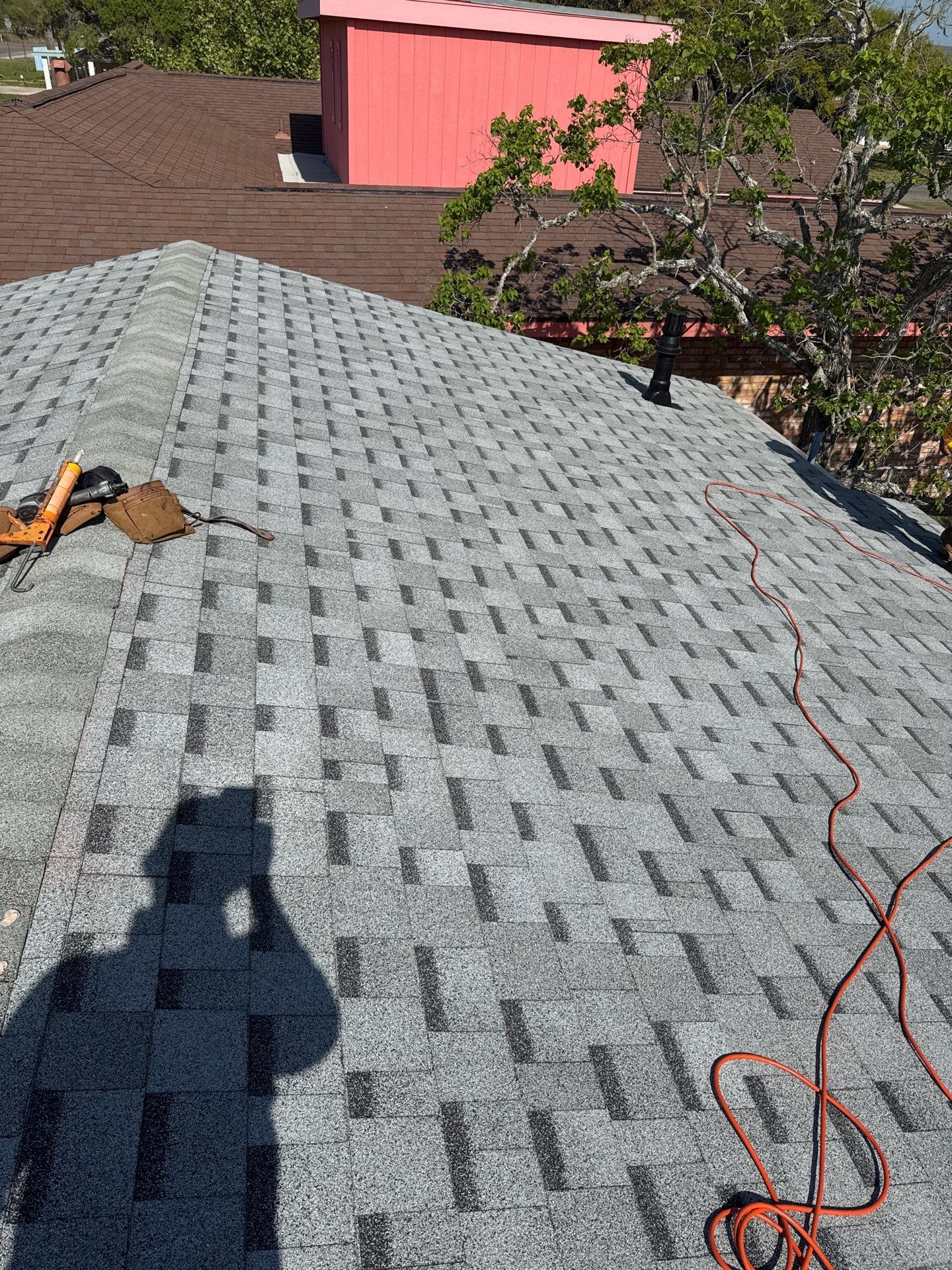 Perfectly Pink in Rockport Texas by Bayfront Roofing and Construction