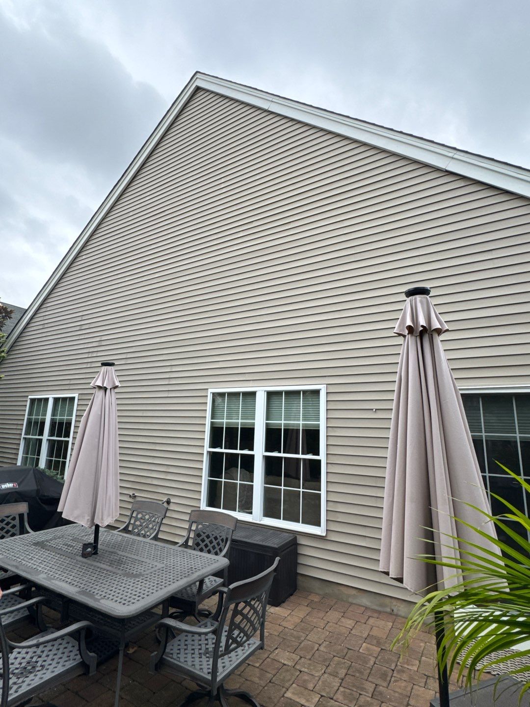 Residential Cleaning using House Wash by SJ Exterior