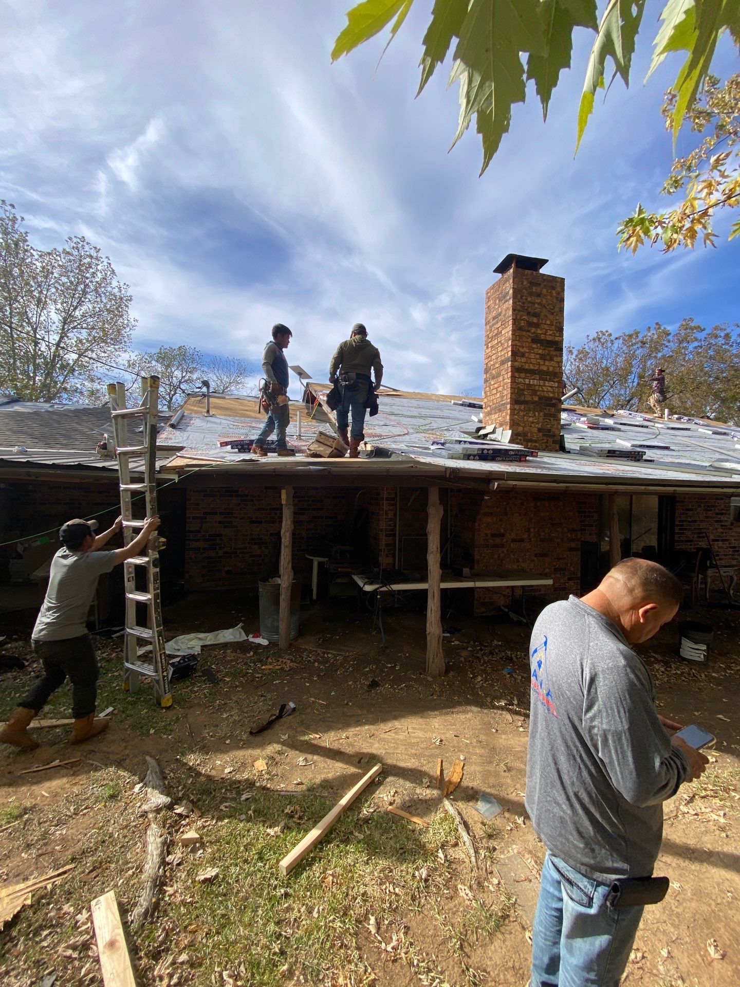 Comprehensive Roof Replacement and Decking Repair near Elmore City by BANA Roofing and Solar Supply