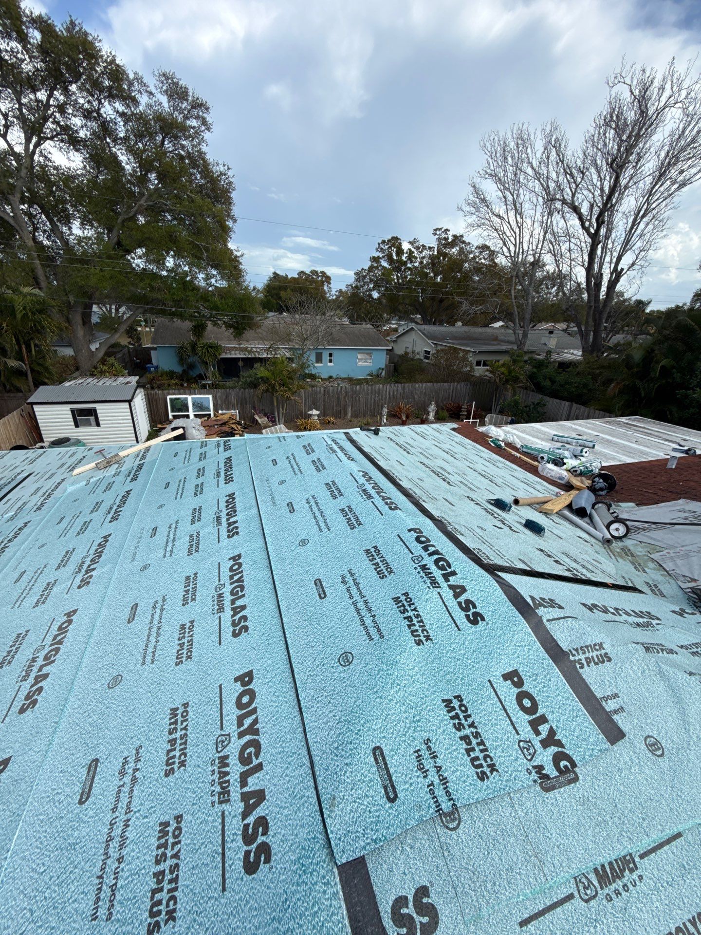 Project in St. Petersburg 33710 by Mitchell Roofing Company LLC