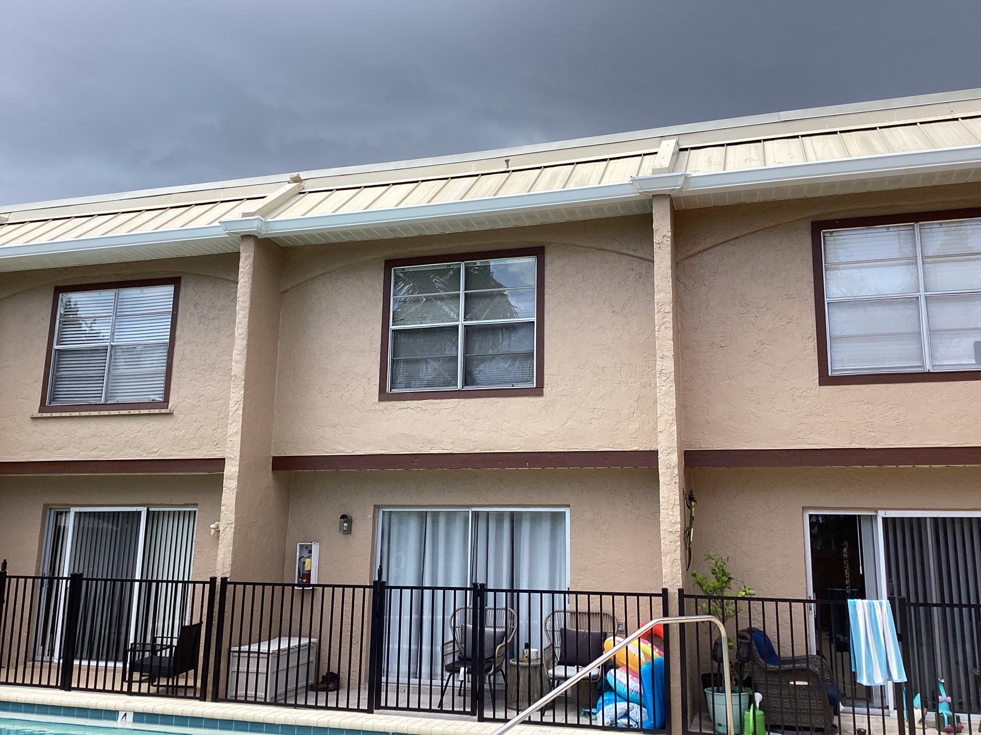 Custom K-Style Gutters Installation in Cape Coral FL by Gutter Professors