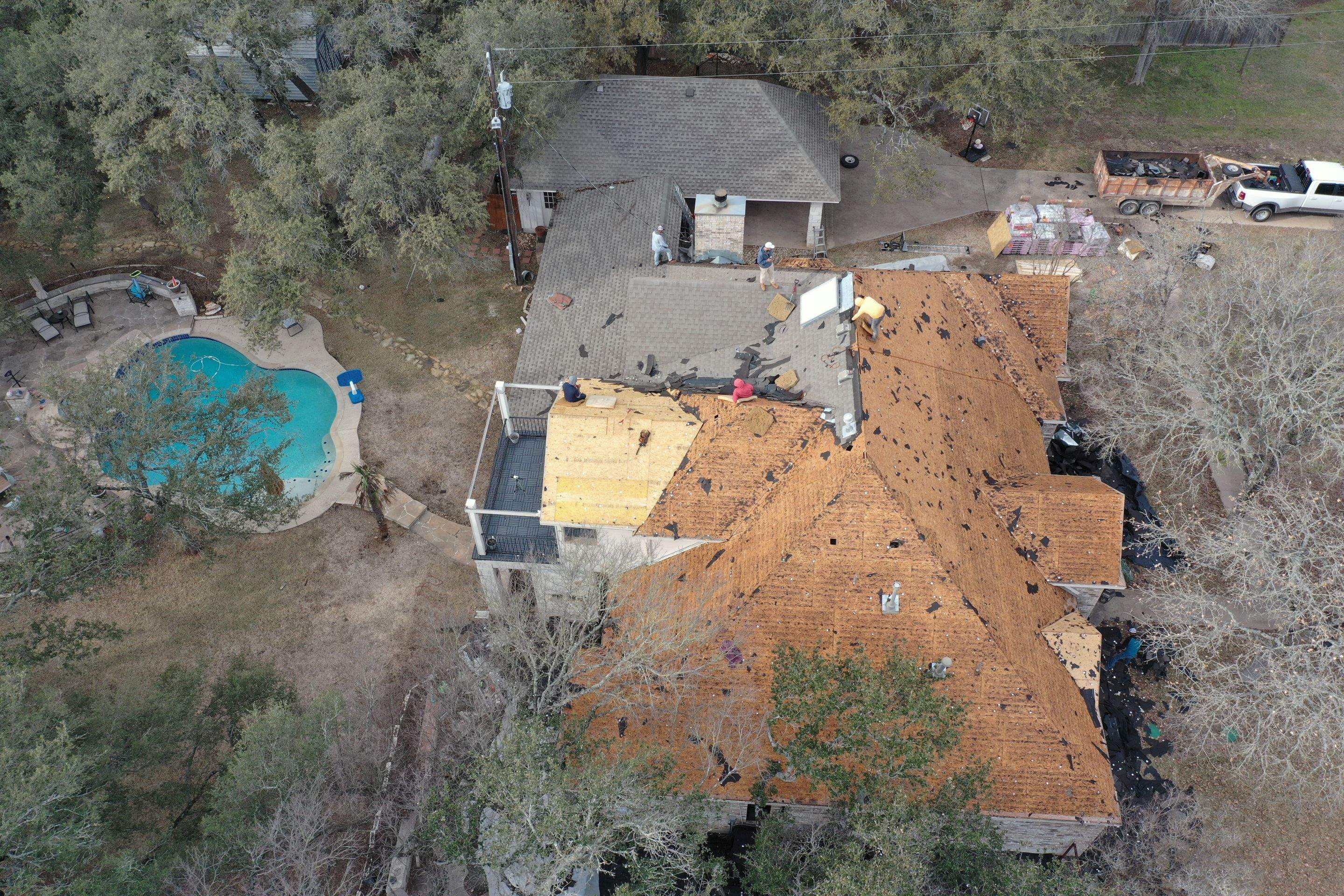 Residential Roof Replacement using Owens Corning Duration by Action Exteriors Austin