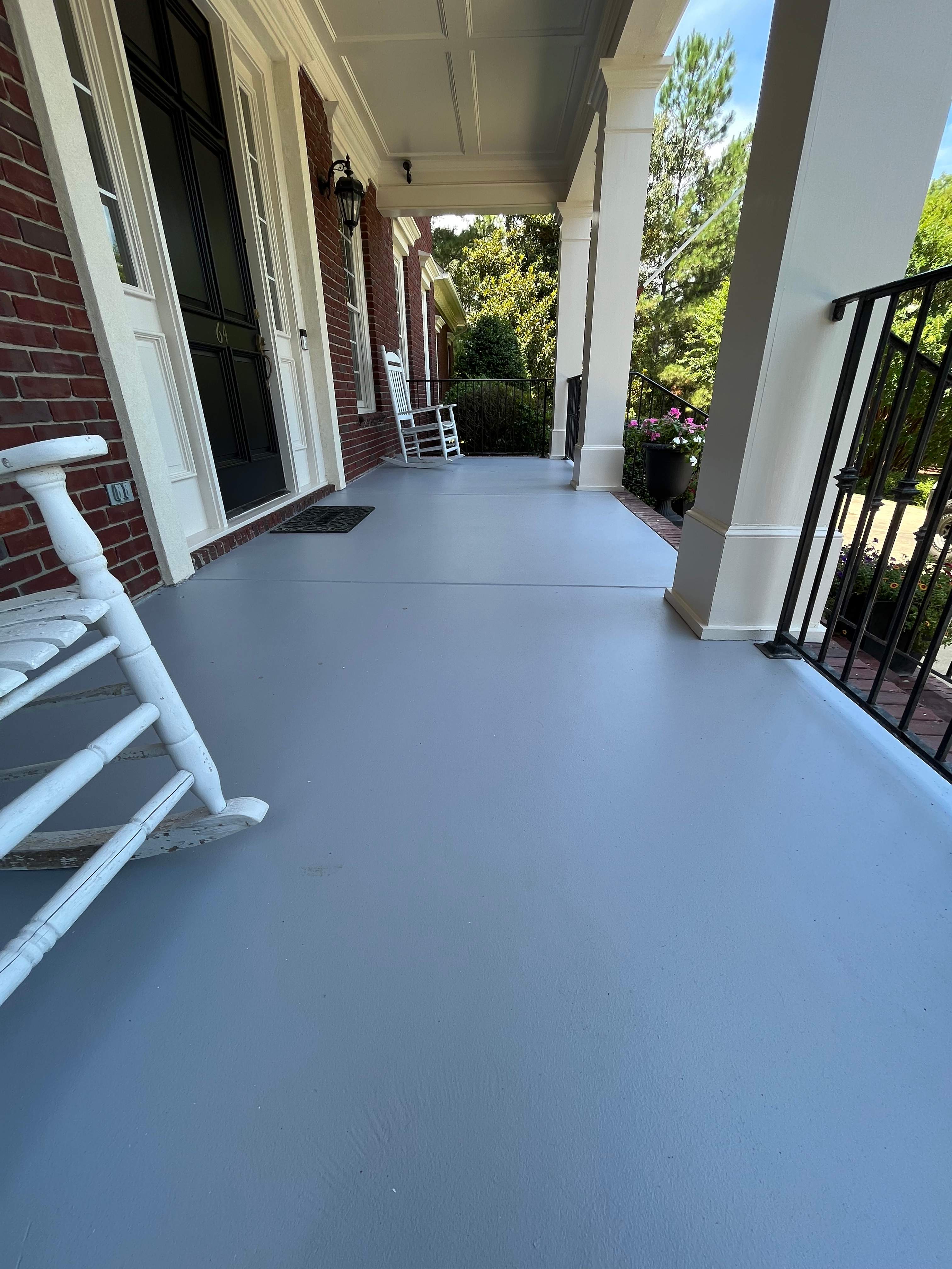 Exterior Trim Paint and Concrete Coating by Thompson Industrial